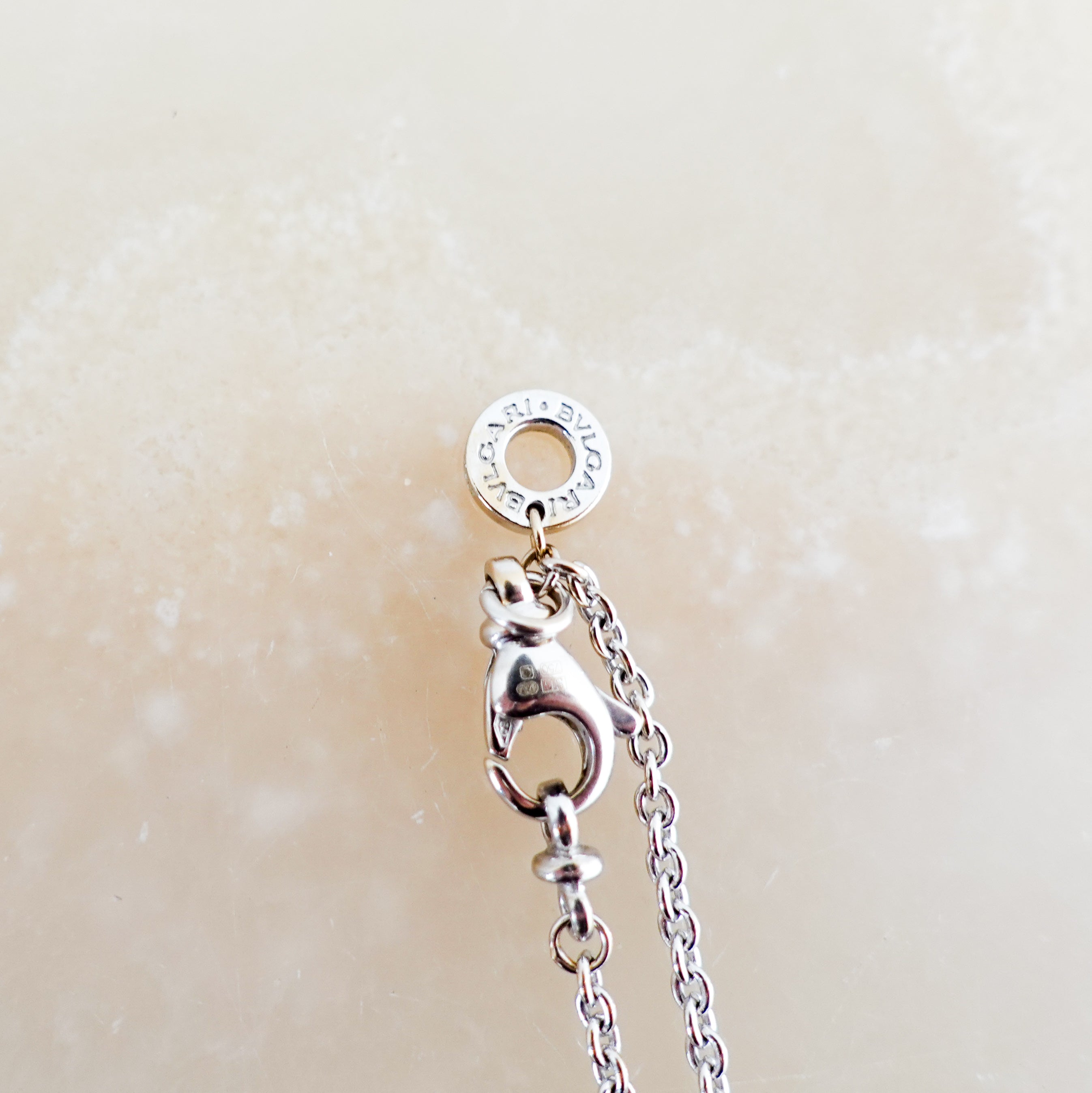 Bulgari White Gold B-Zero Necklace RRP £2.1k | Authentic Preloved