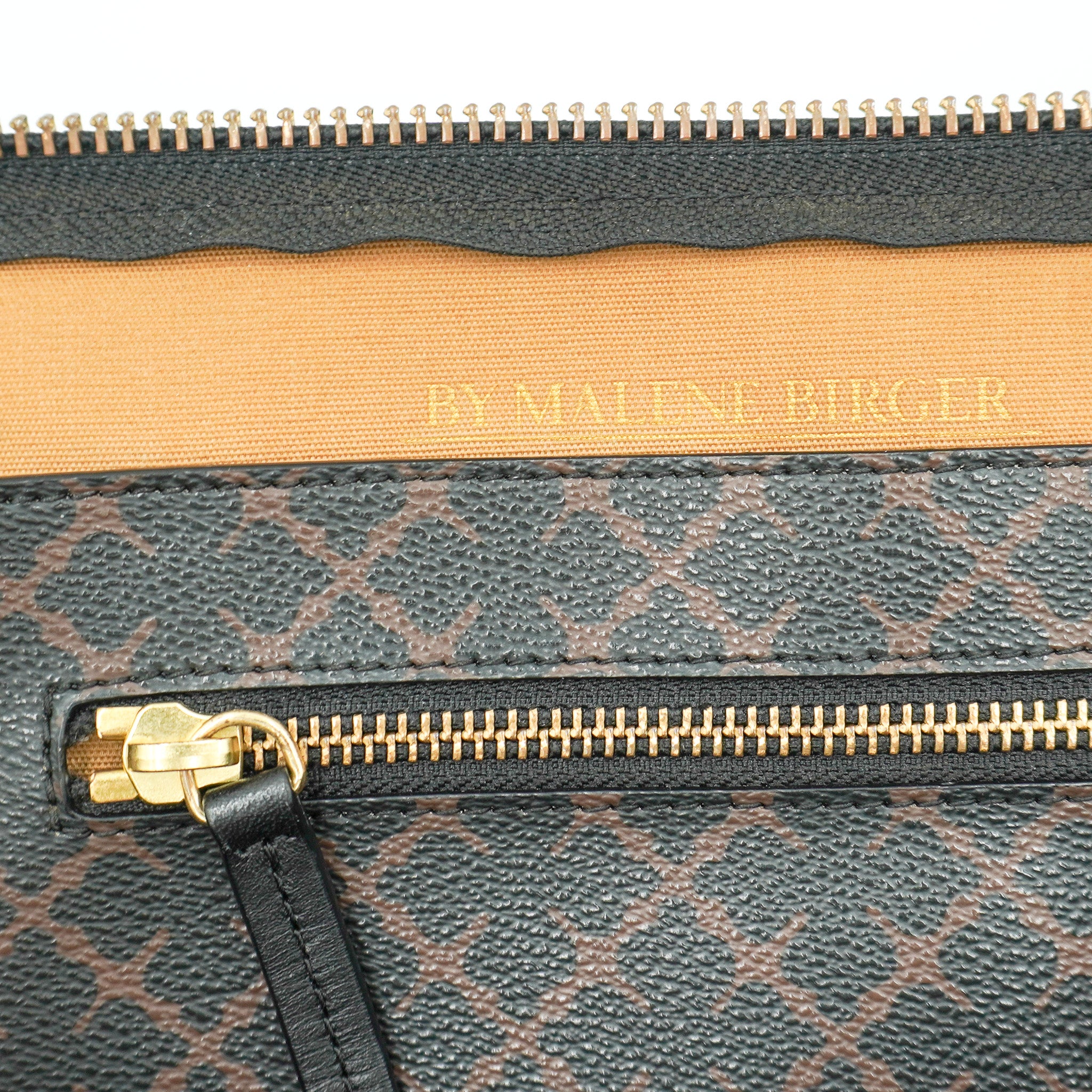 Malene Birger Signature Monogram Vegan Leather Bag RRP £300 | Authentic Preloved