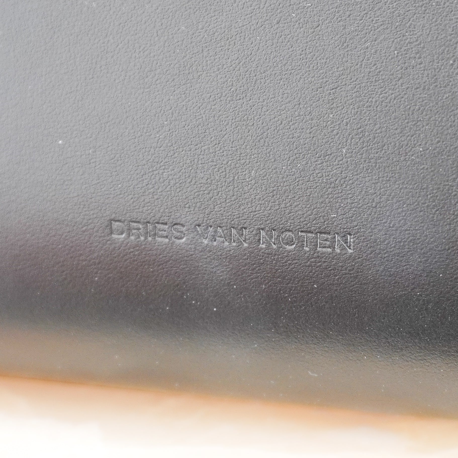 NEW Dries Van Noten Large Leather Bag with Resin Handle RRP £2100 | Authentic Preloved - Reloved Again