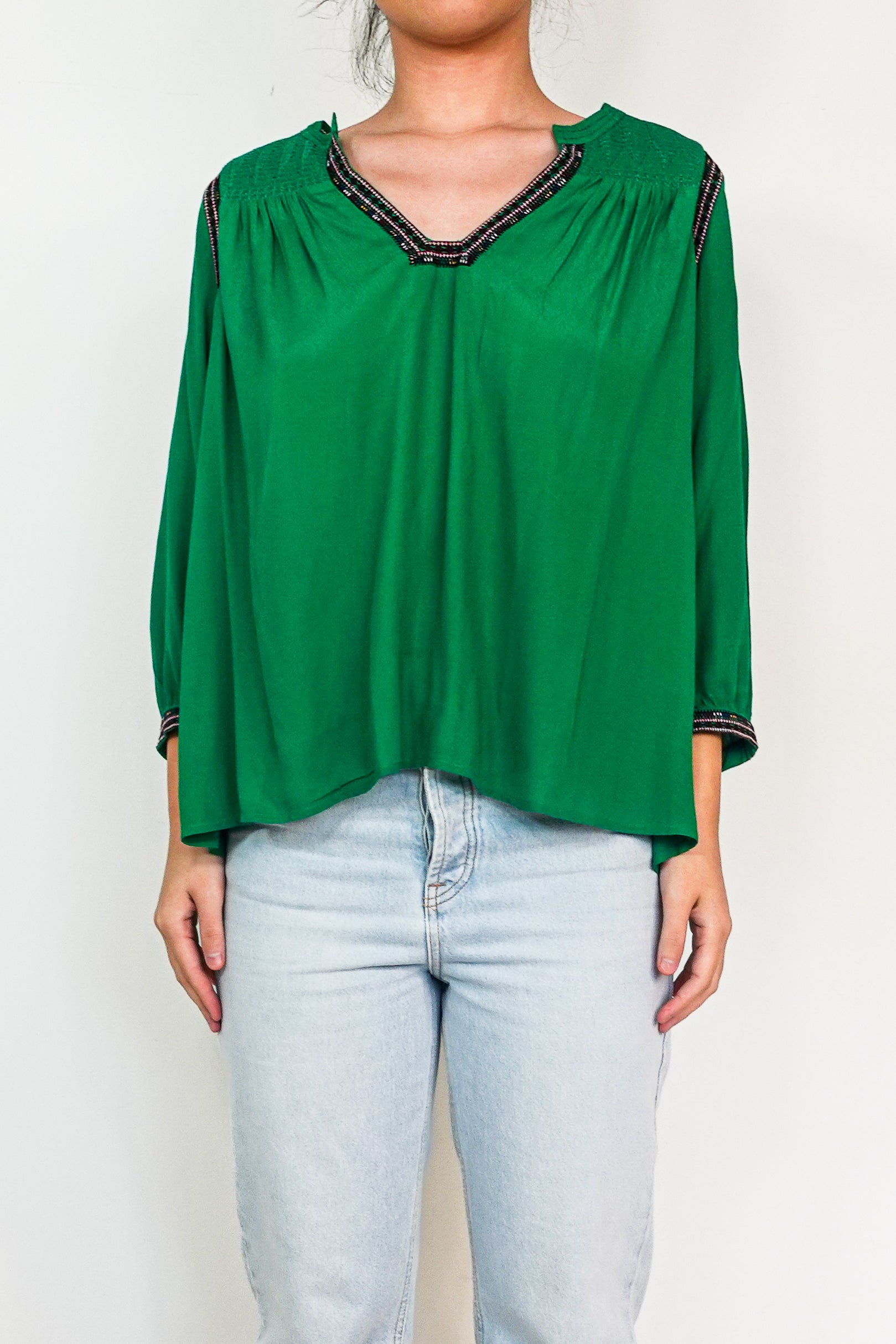 Green Long Sleeve Top RRP £185