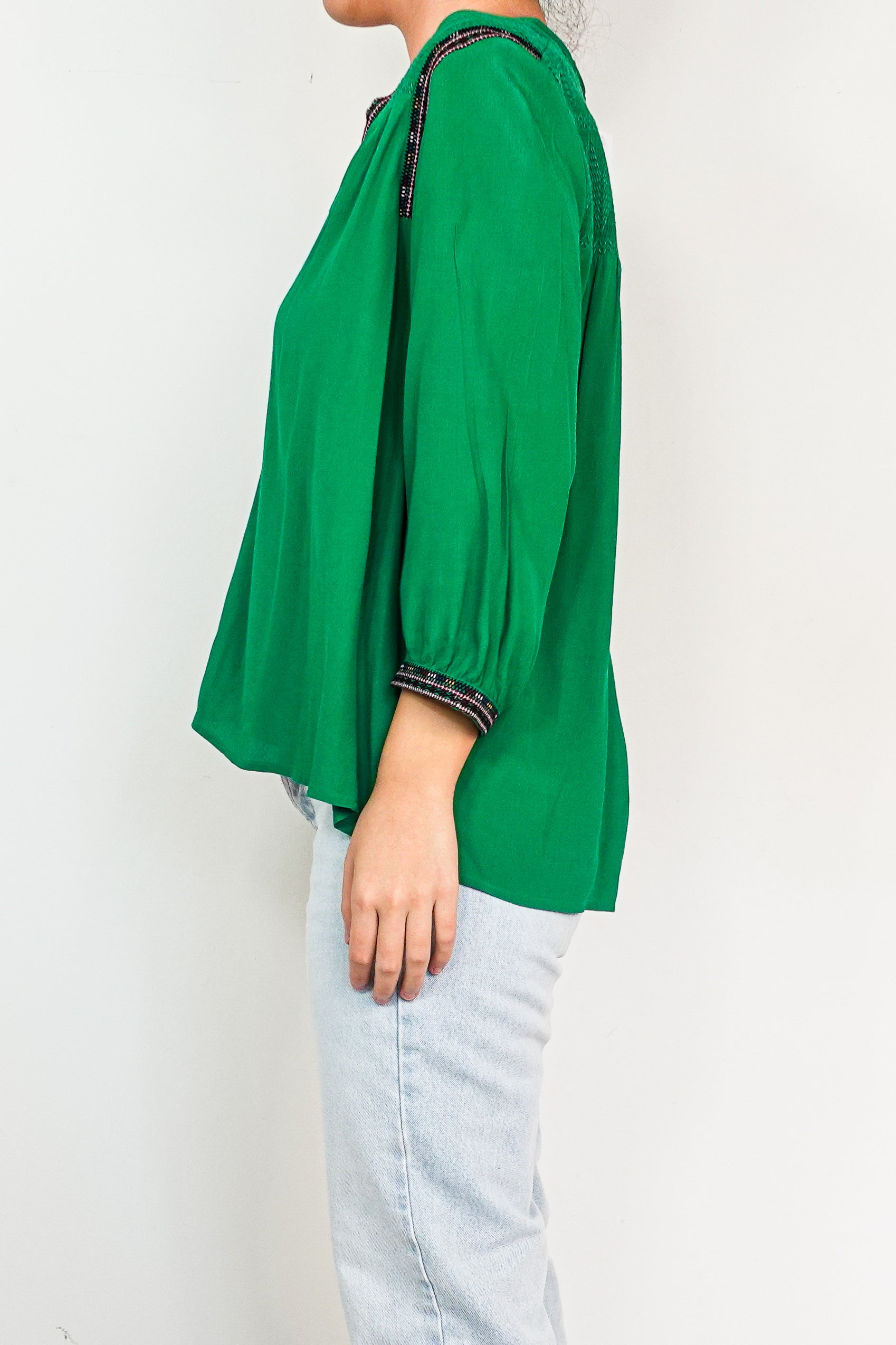 Green Long Sleeve Top RRP £185