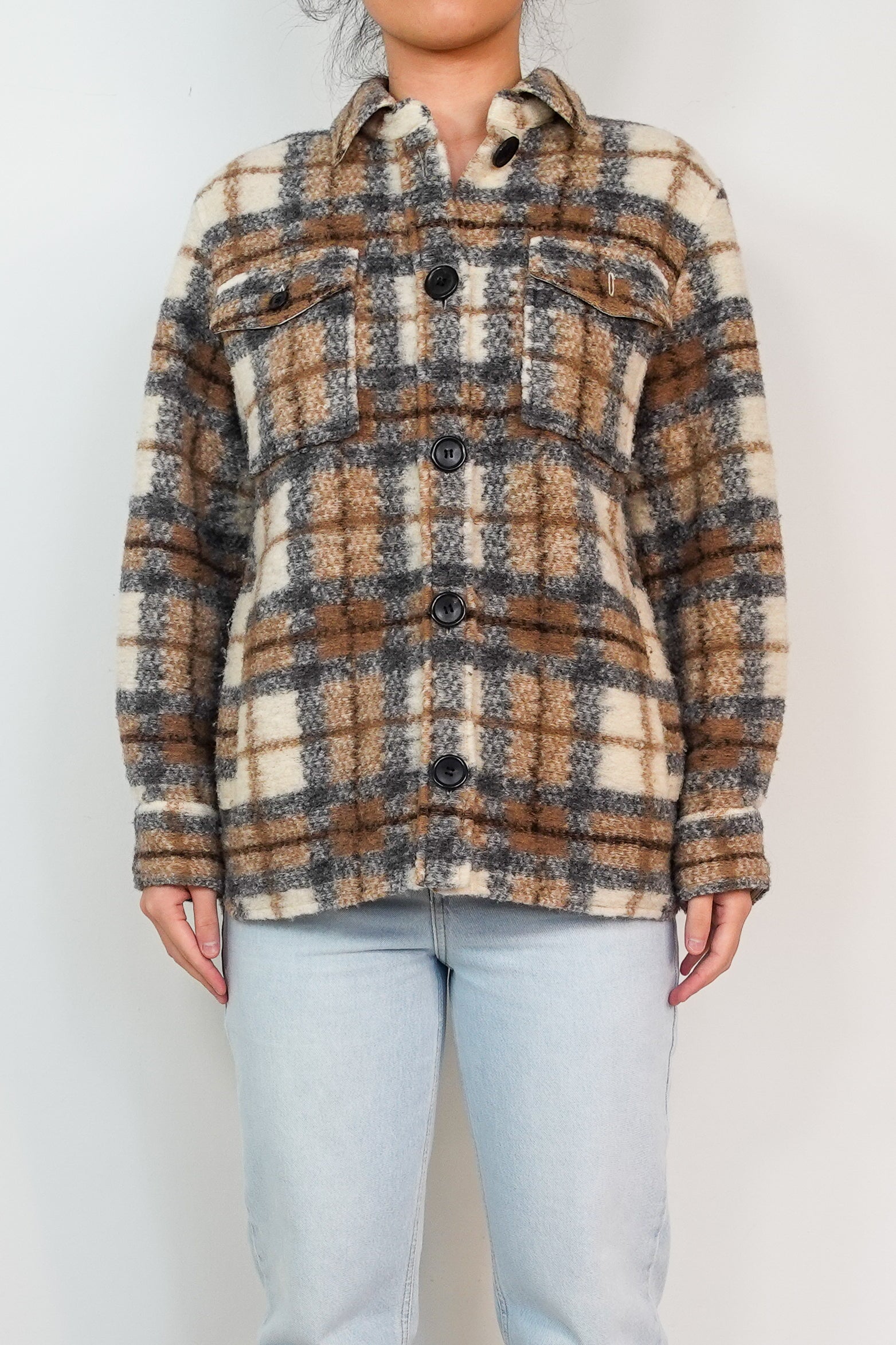 Neutral Check Jacket RRP £350