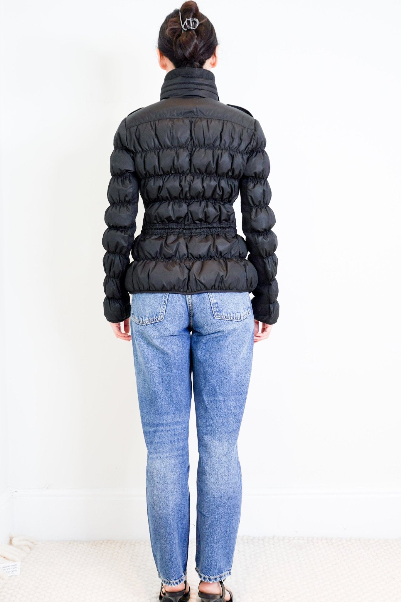 Burberry Black Puffer Down Jacket RRP £1200 | Authentic Preloved