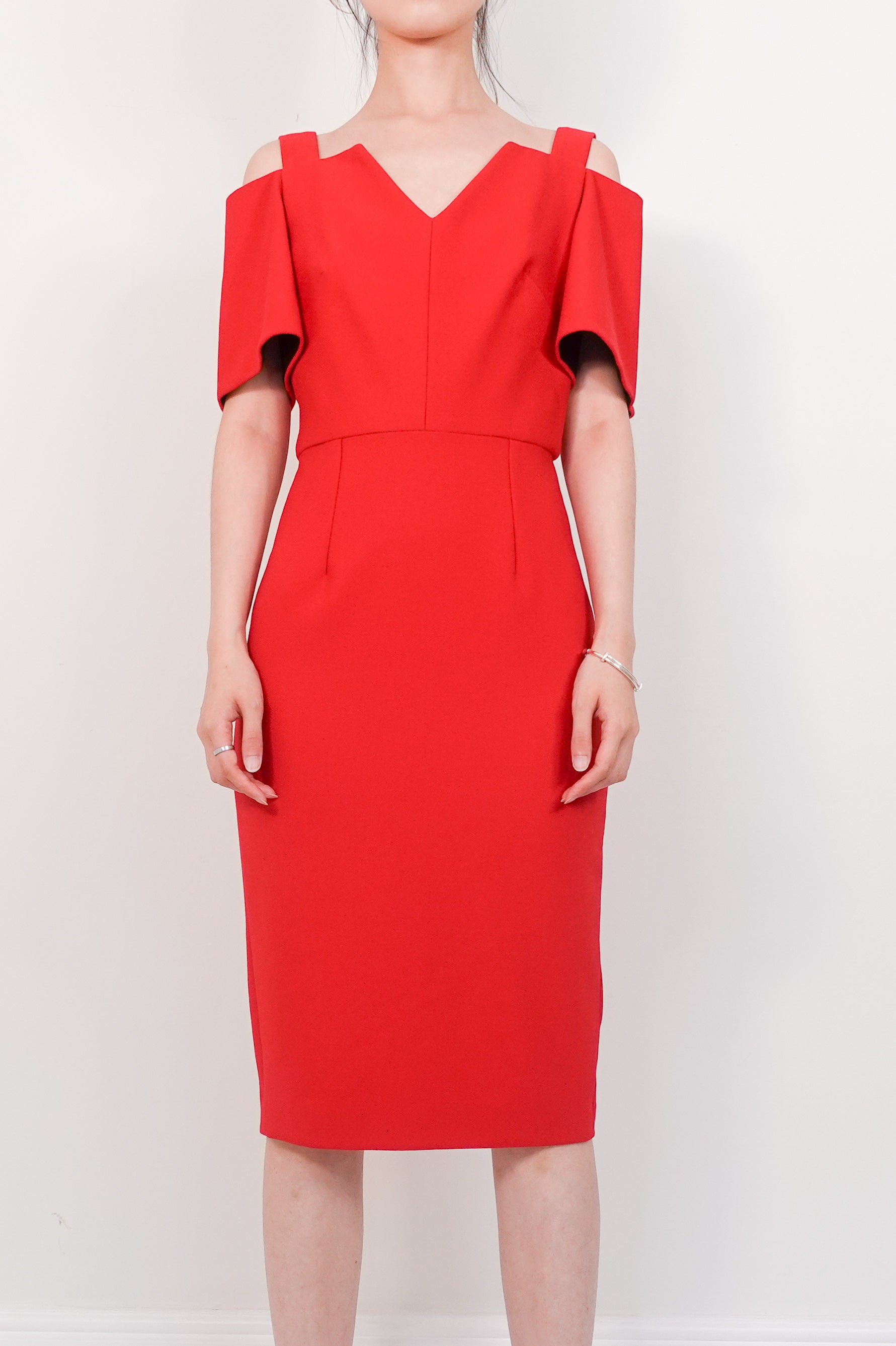 Red Midi Dress  RRP £400