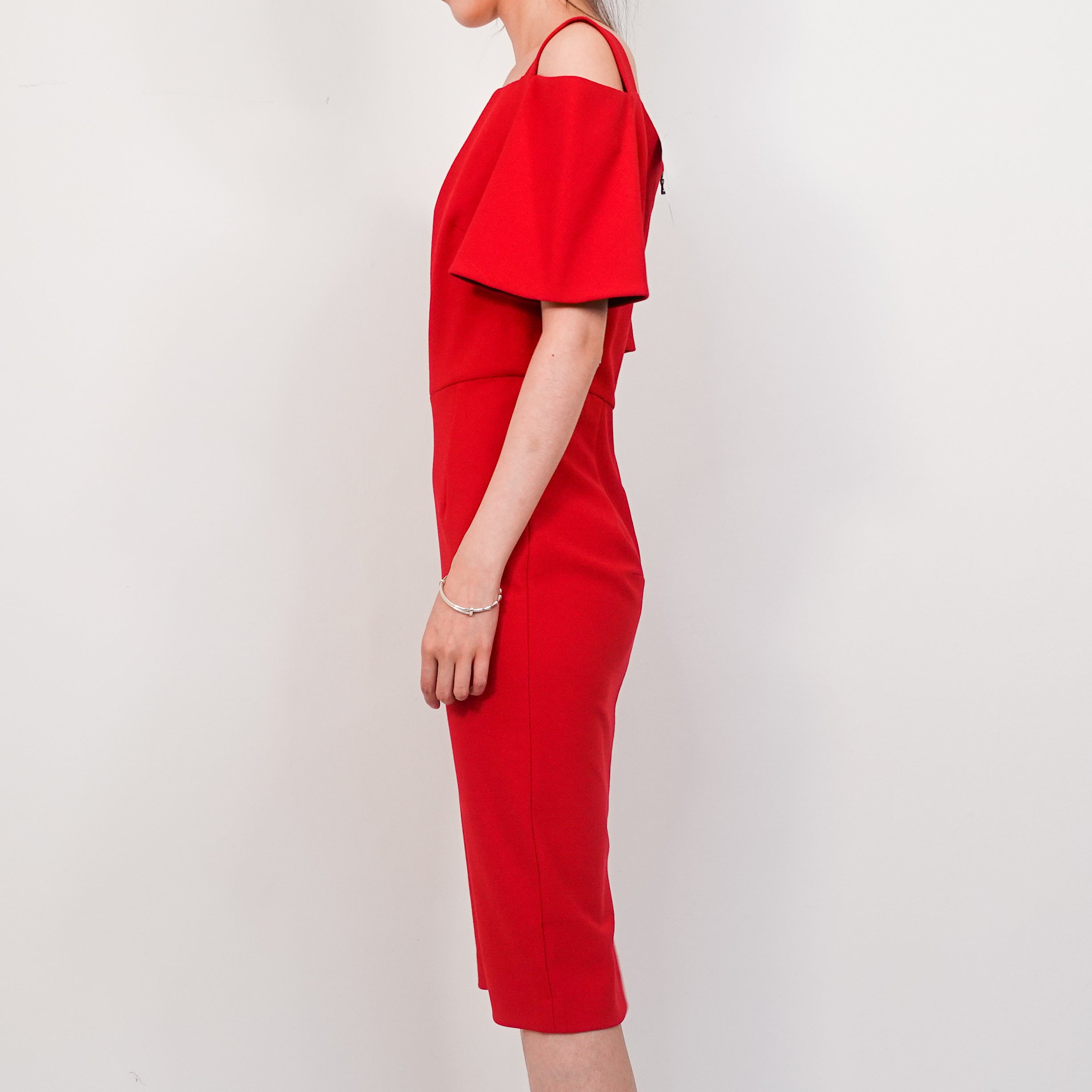 Red Midi Dress  RRP £400