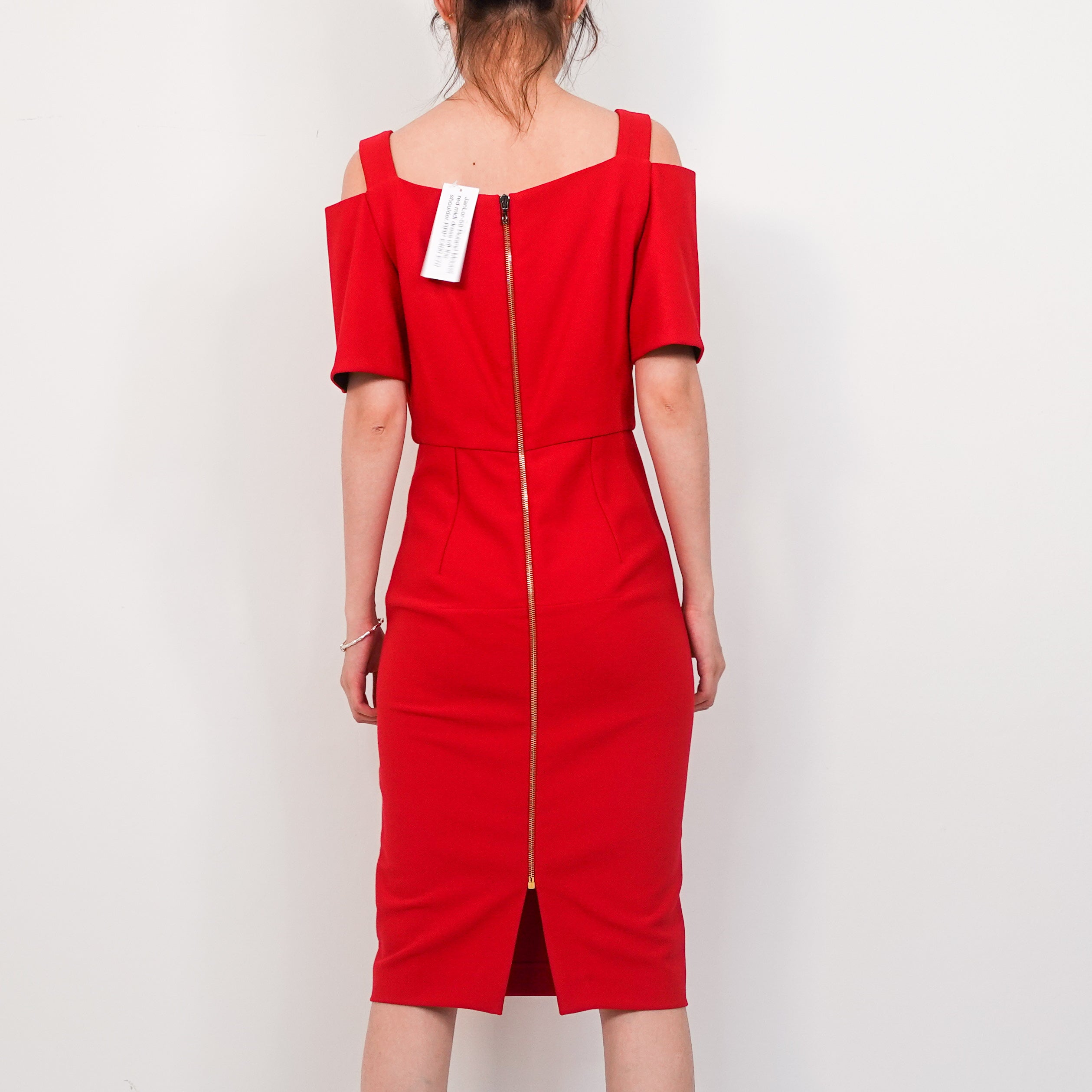 Red Midi Dress  RRP £400