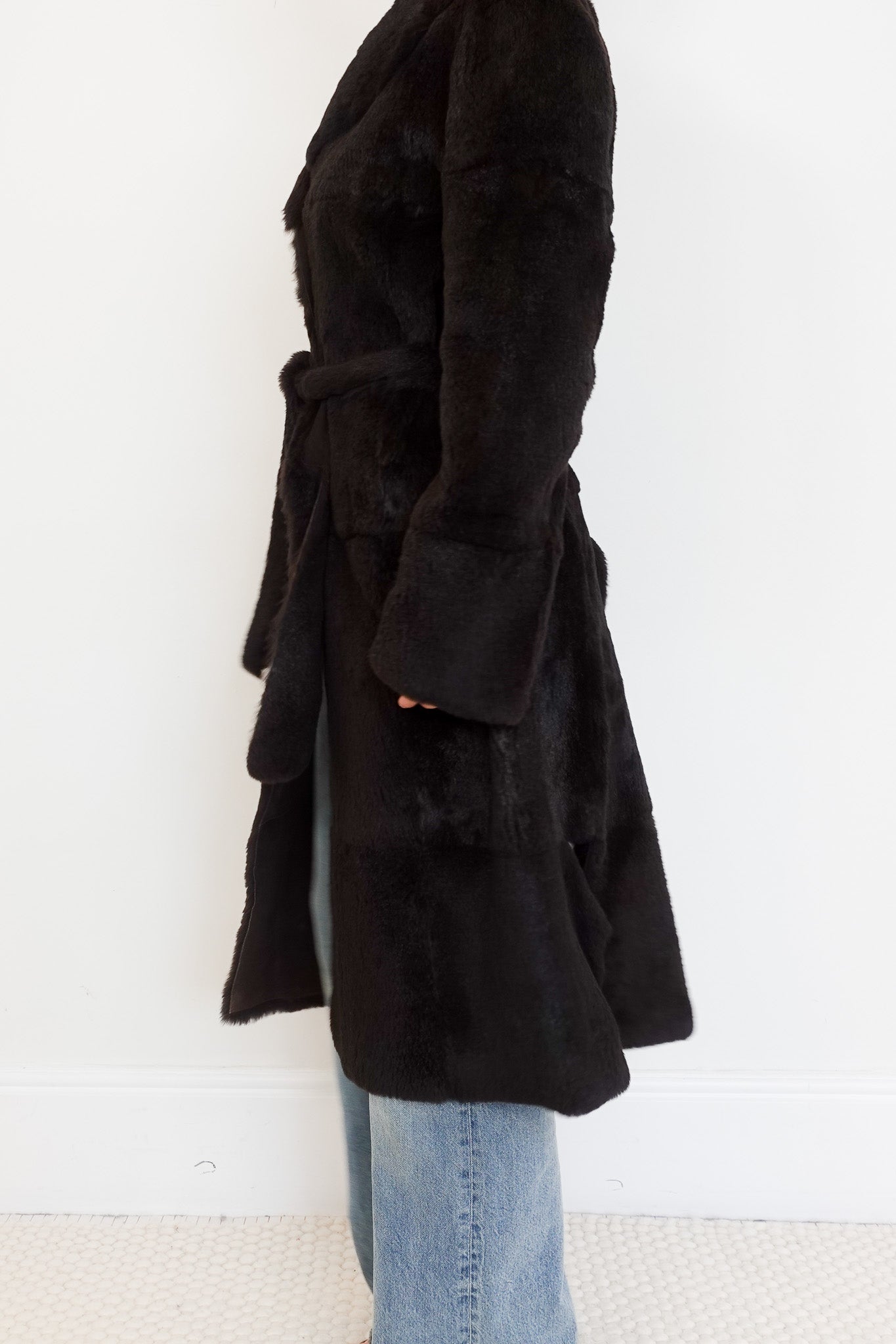 Dolce & Gabbana Vintage Fur Coat RRP £1200 | Authentic Preloved