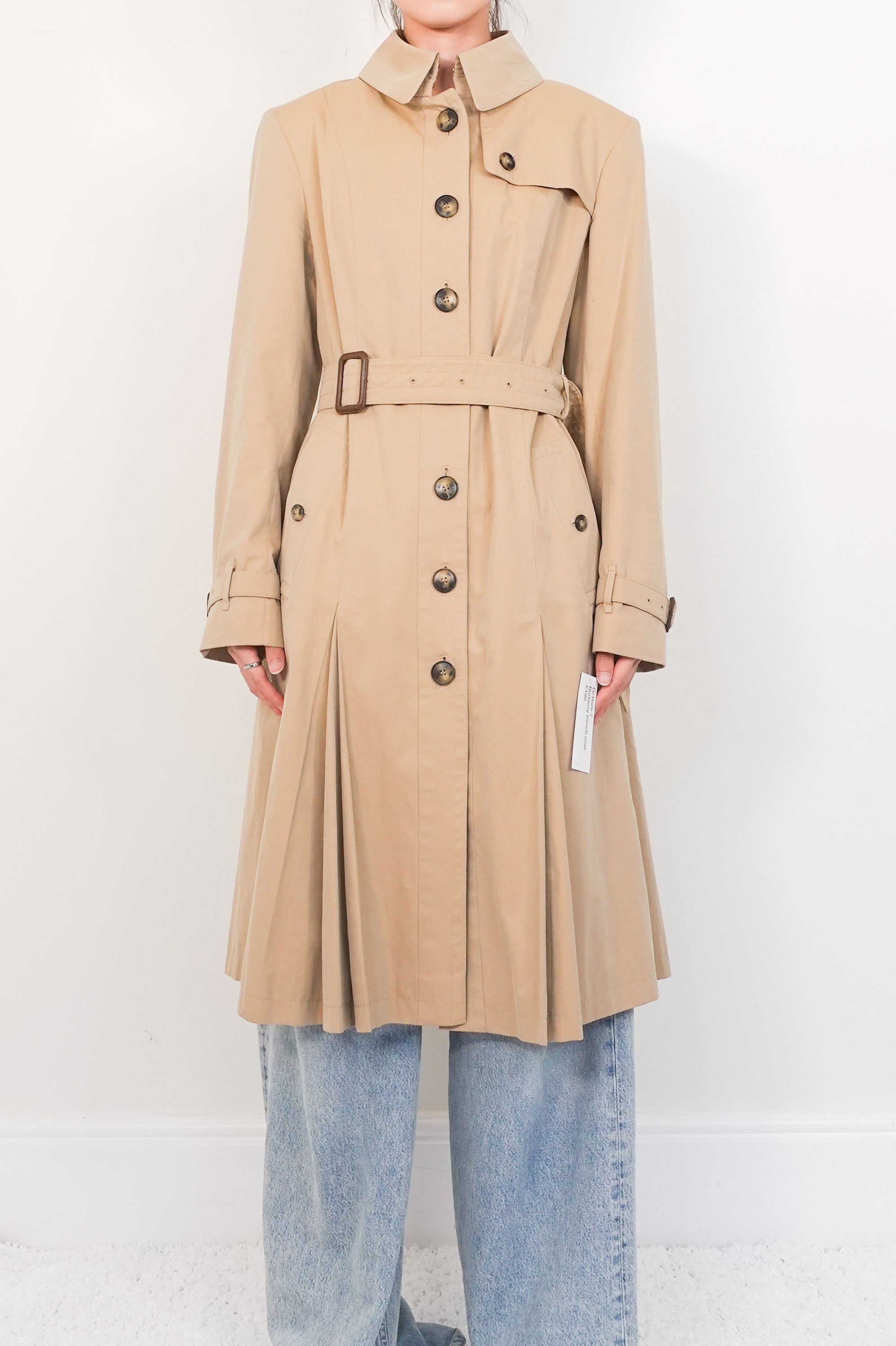 Beige trench coat RRP £400