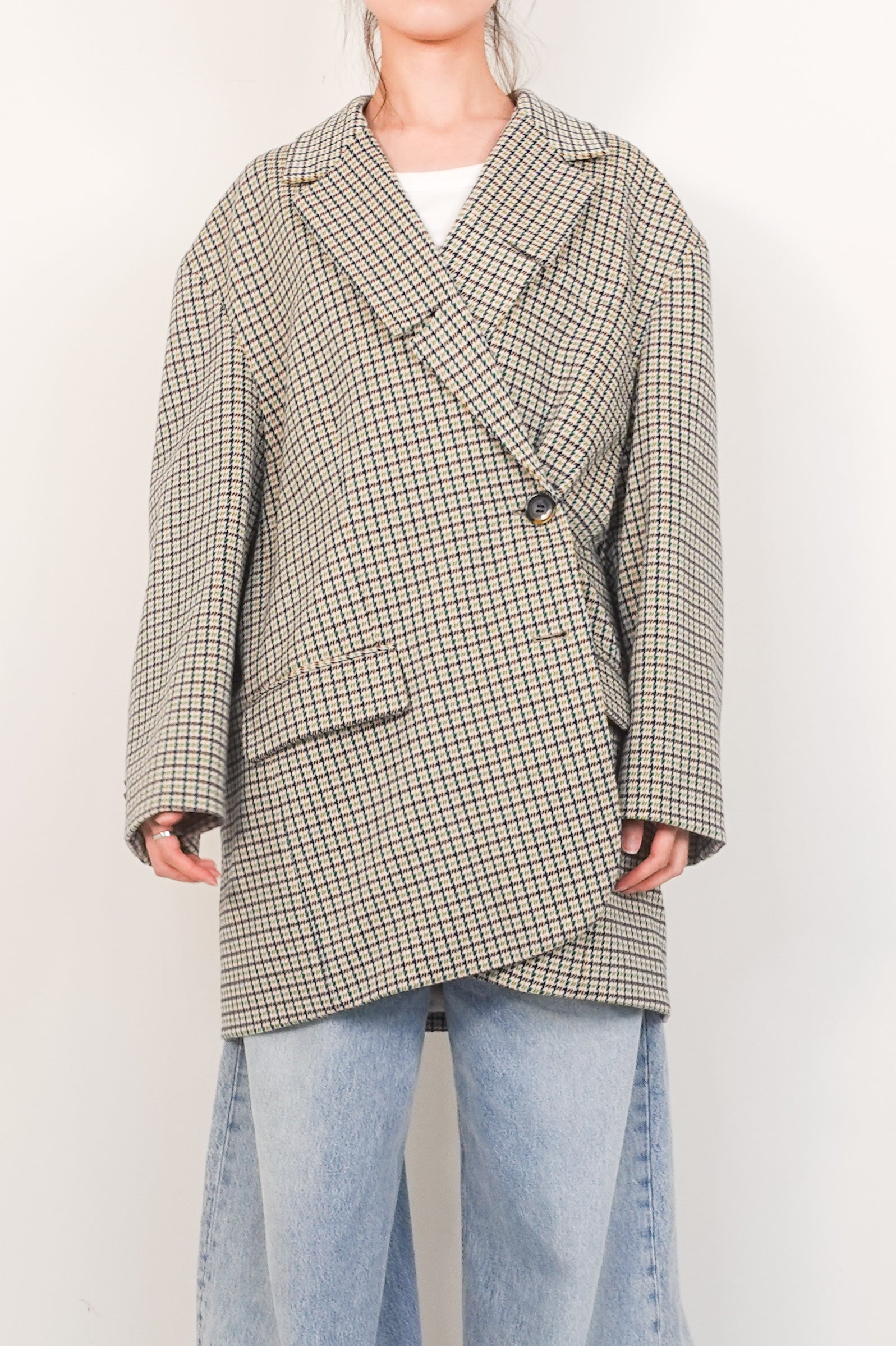 Liam checked blazer RRP £700