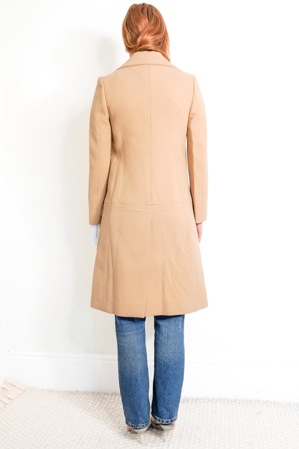 Chloe Beige Long Line Jacket (RRP £1500) | Authentic Preloved
