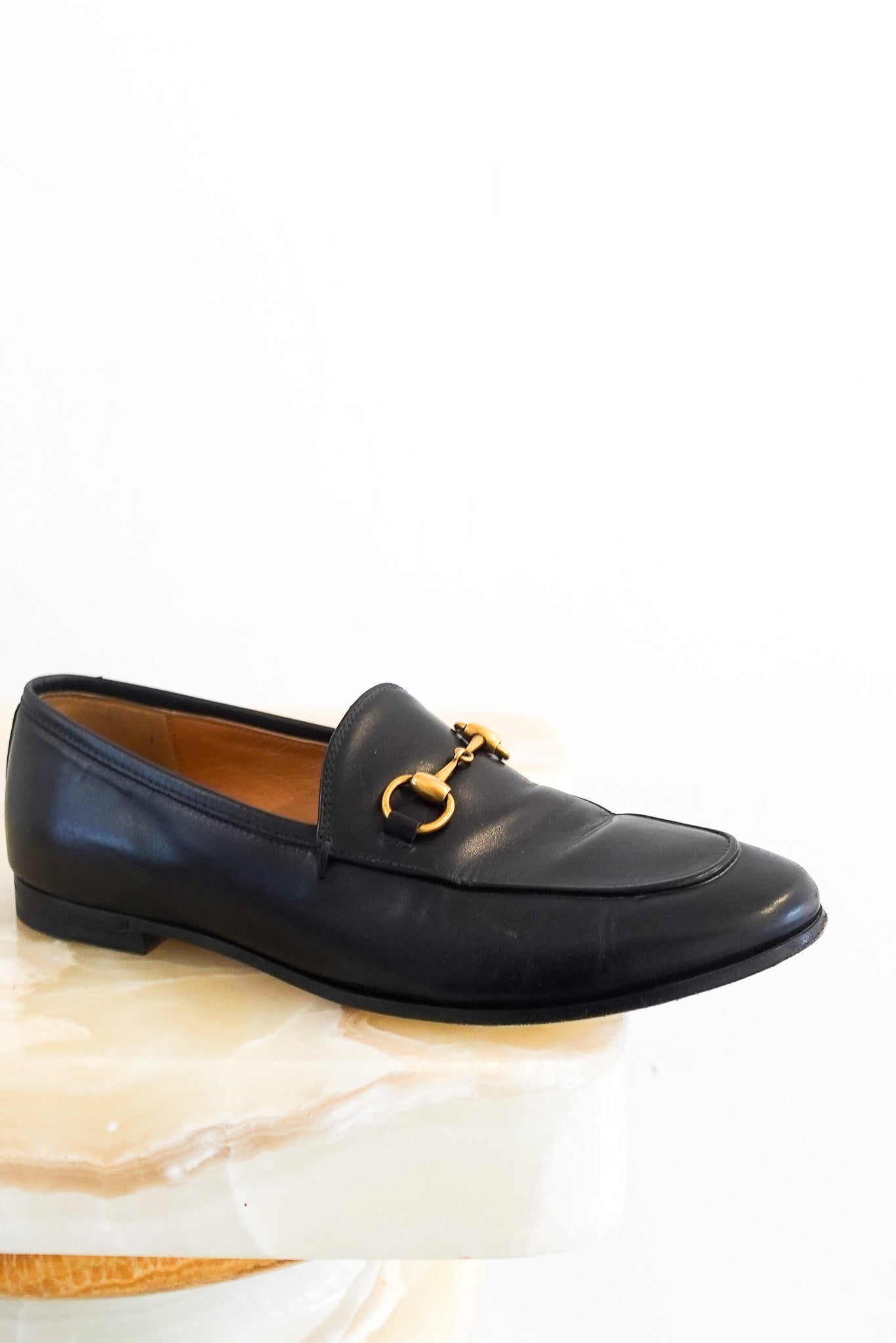 Princetown black leather loafers RRP £800