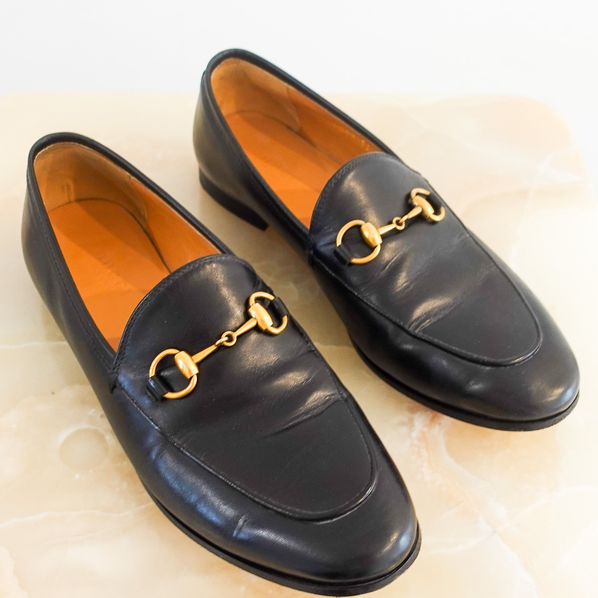 Princetown black leather loafers RRP £800