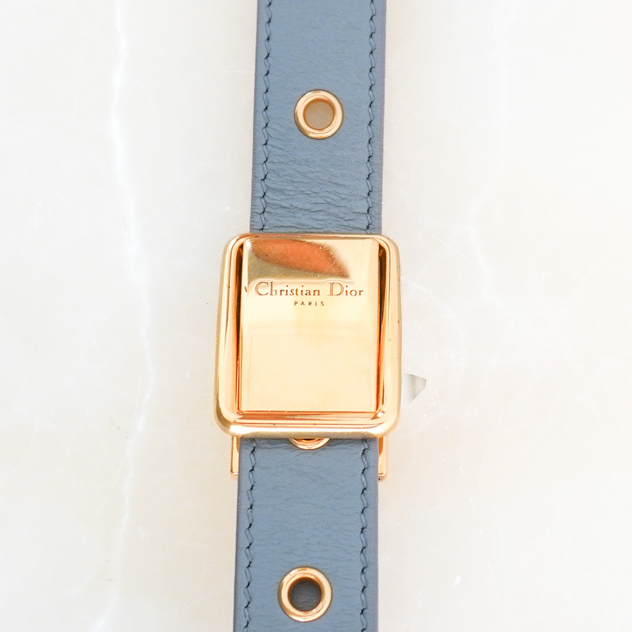 Dior Medium Blue Bobby Bag in Smooth Calfskin RRP £2850 | Authentic Preloved - Reloved Again