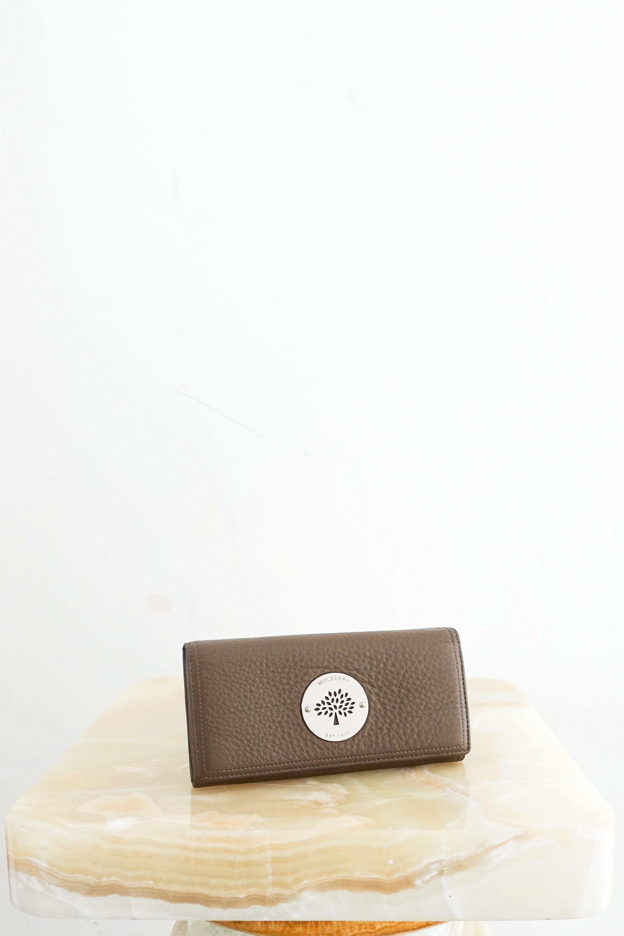 Brown leather wallet RRP £350