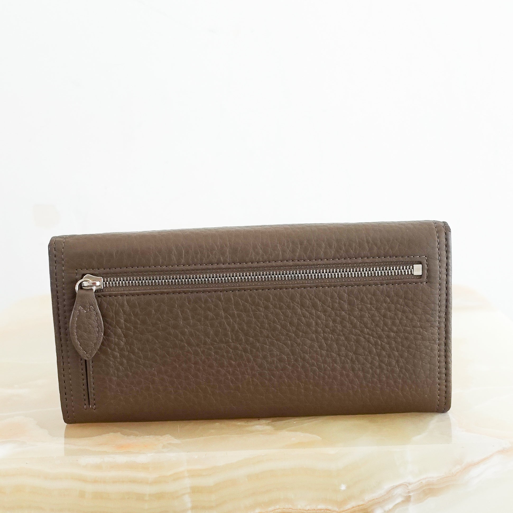 Brown leather wallet RRP £350