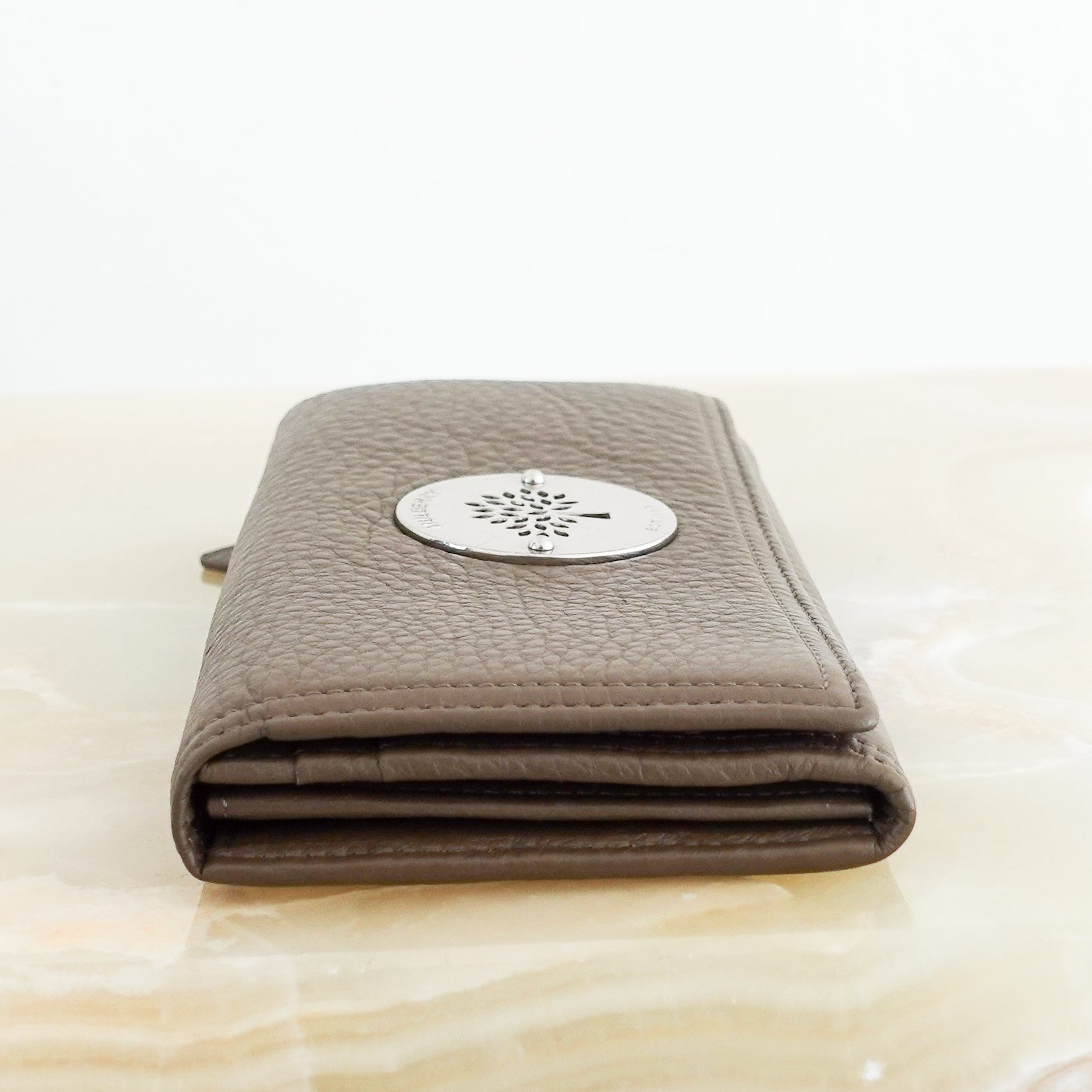 Brown leather wallet RRP £350