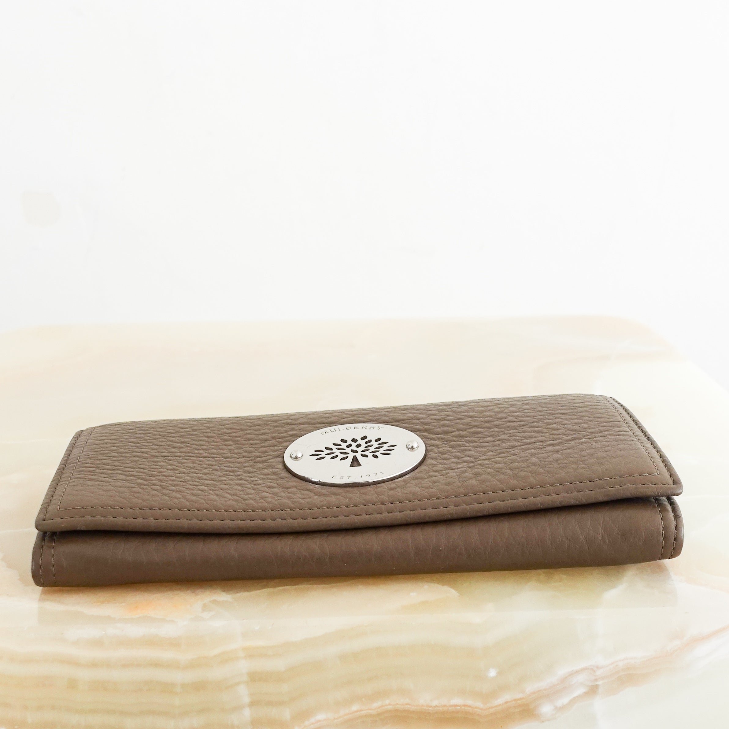 Brown leather wallet RRP £350