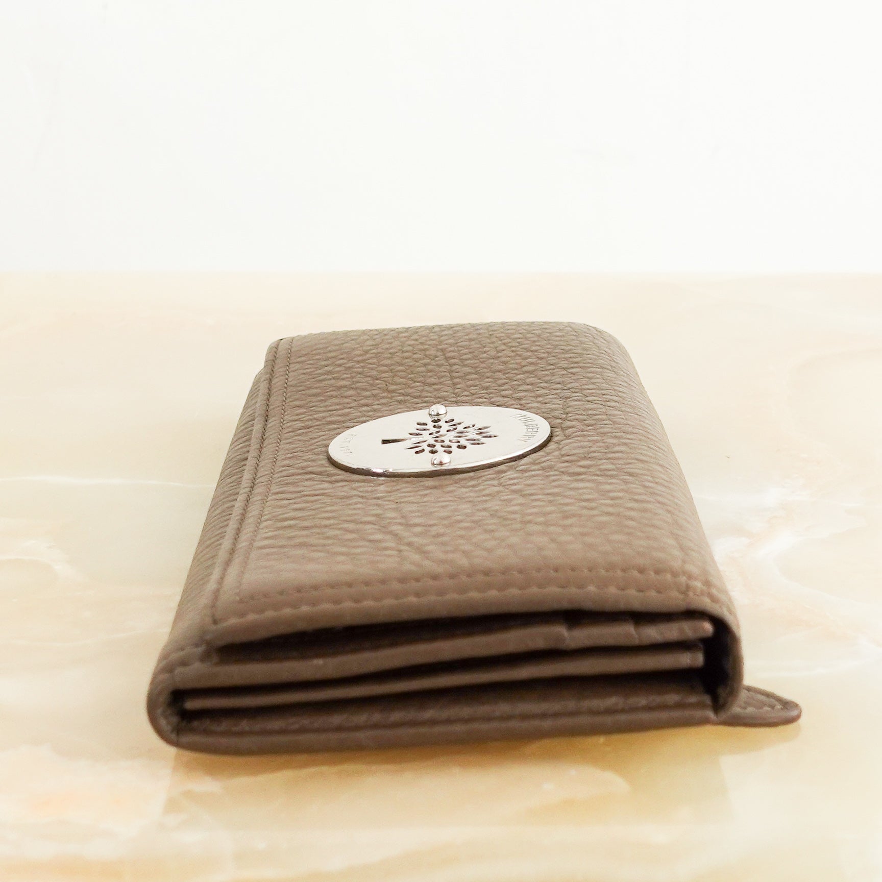 Brown leather wallet RRP £350