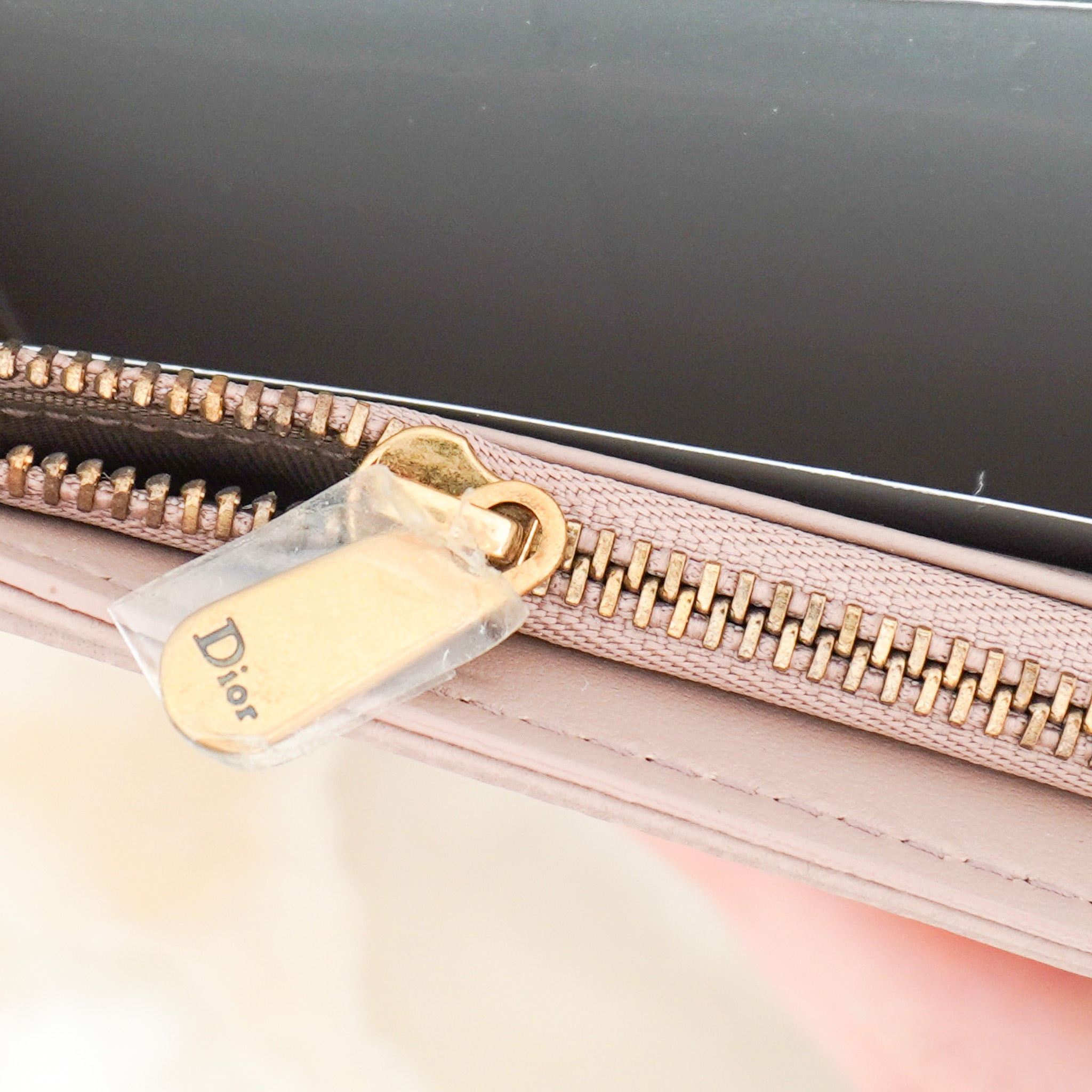 Christian Dior Pink Leather Diorama Wallet on a Chain RRP £1800 | Authentic Preloved