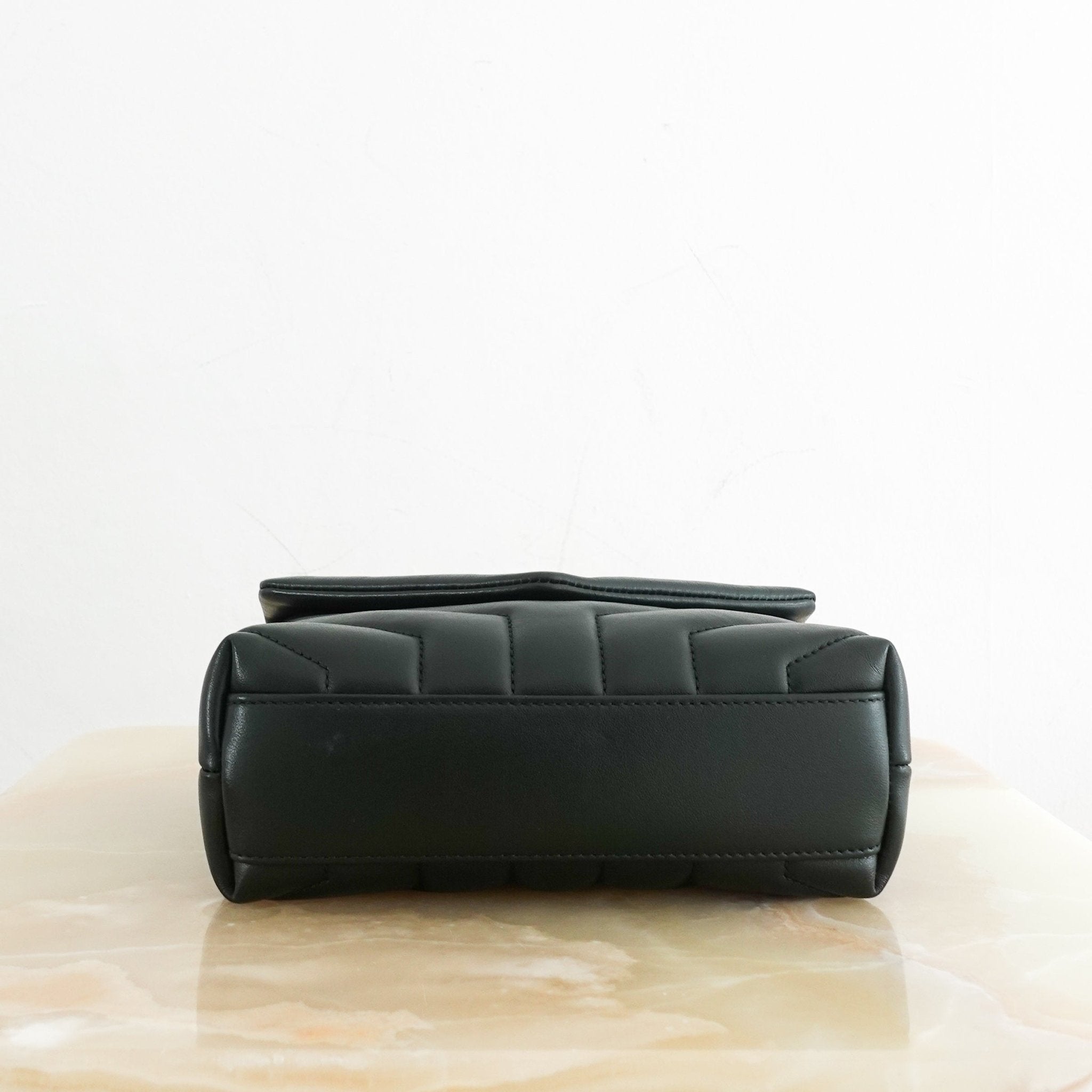 Saint Laurent Small Green Lou Lou Toy Bag RRP £1,275 | Authentic Preloved - Reloved Again