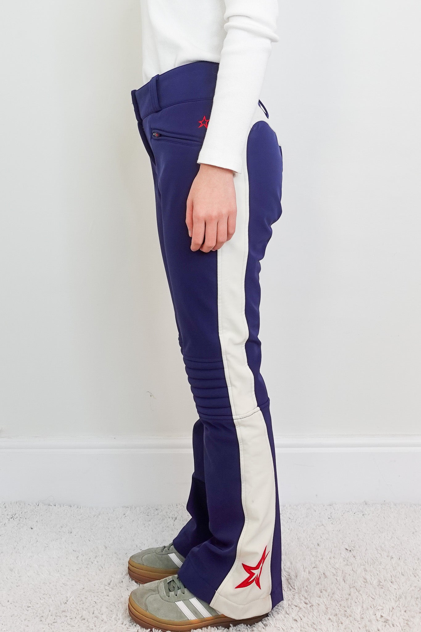 Blue ski trousers RRP £495