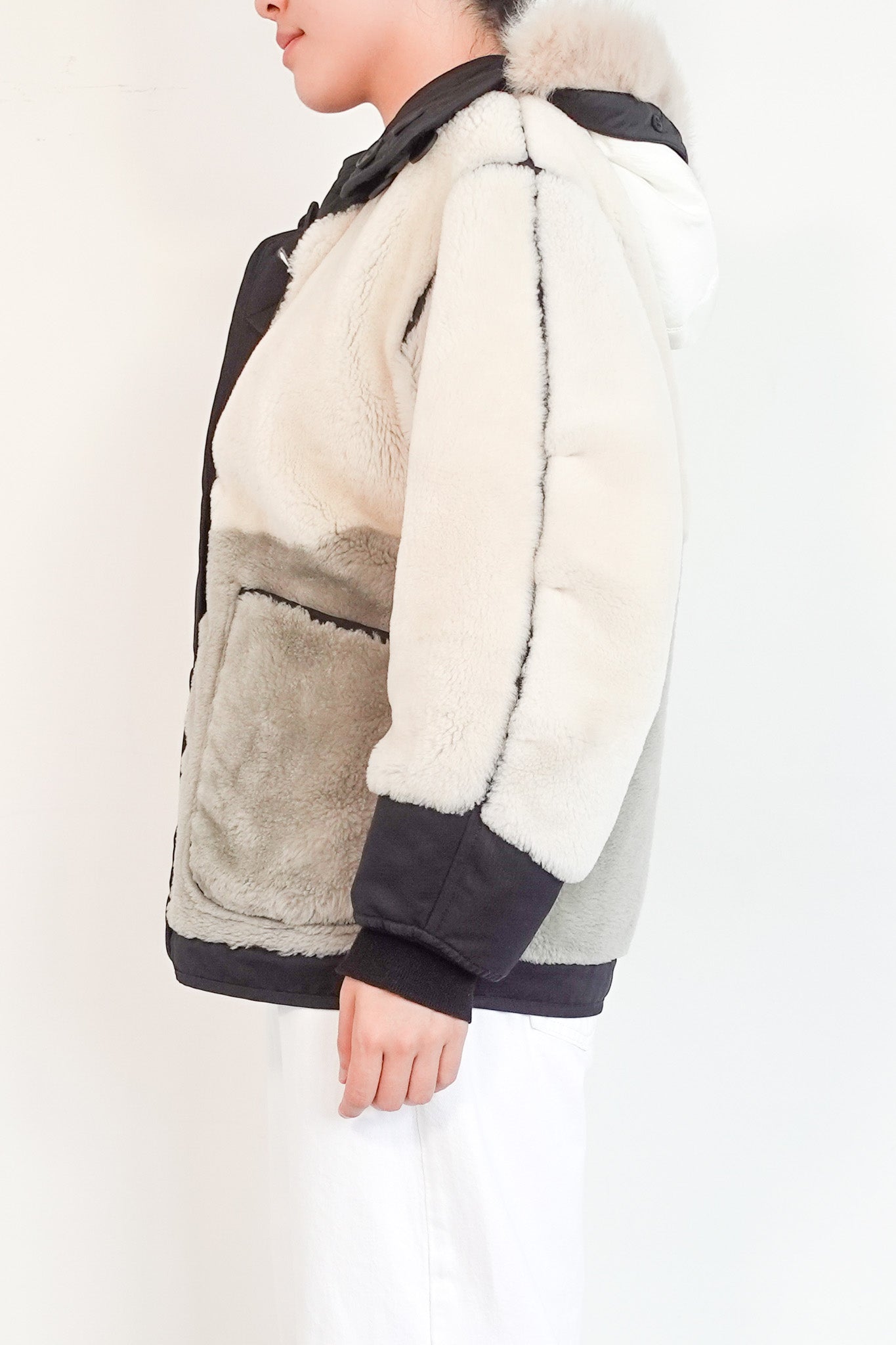 Marfa Stance Lambskin Reversible Coat RRP £2.8k | Authentic Preloved