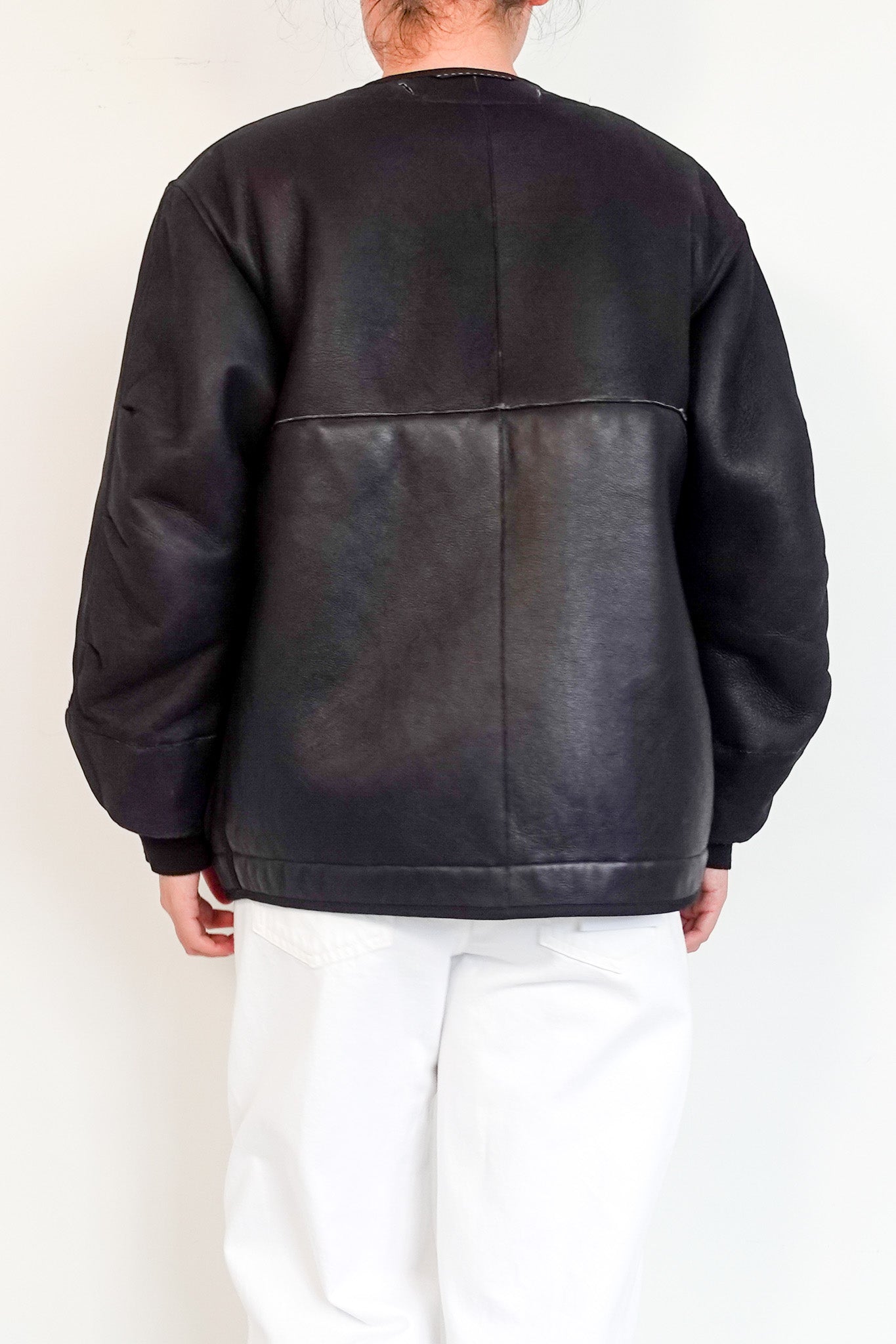 Marfa Stance Lambskin Reversible Coat RRP £2.8k | Authentic Preloved