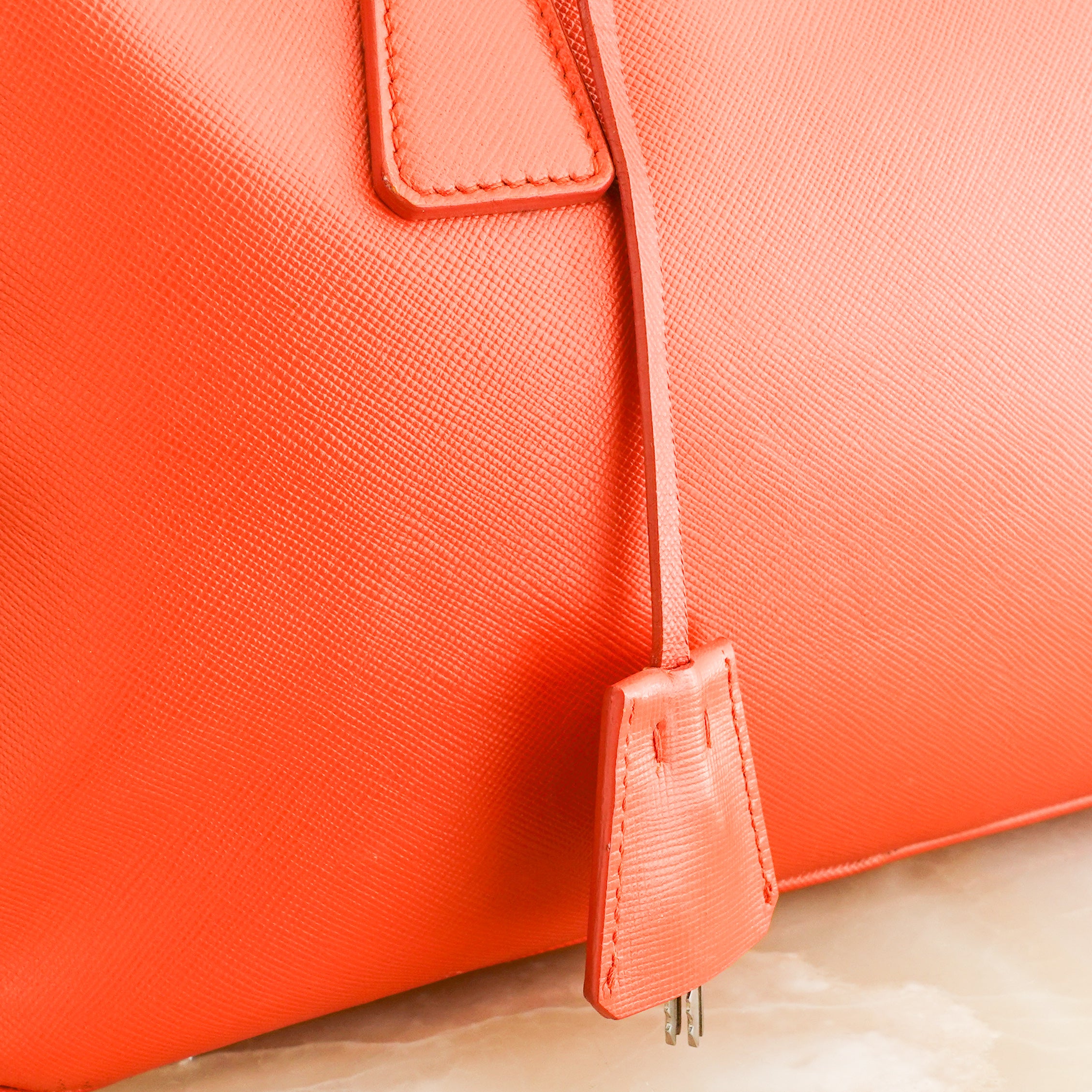 Orange shoulder bag RRP £850