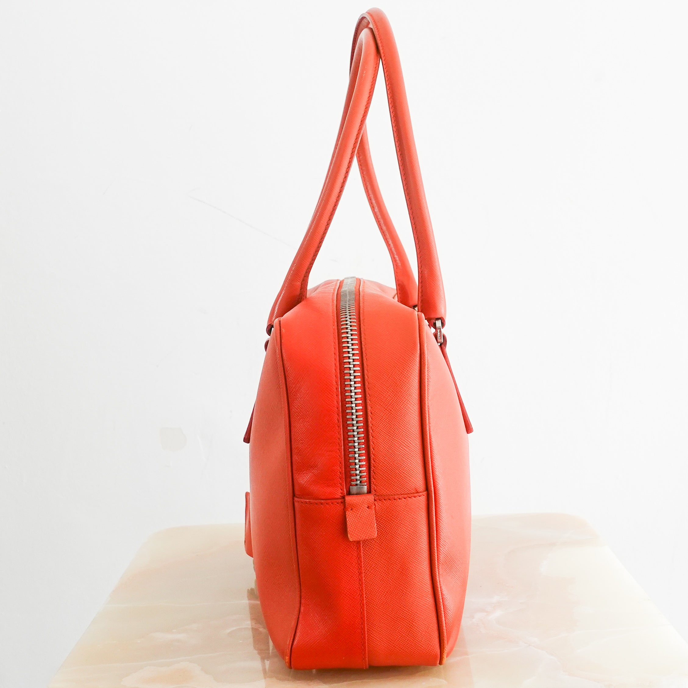 Orange shoulder bag RRP £850