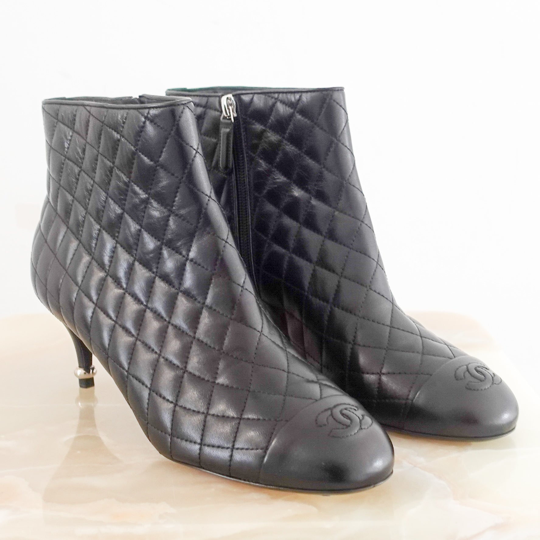 Quilted ankle boots RRP £990