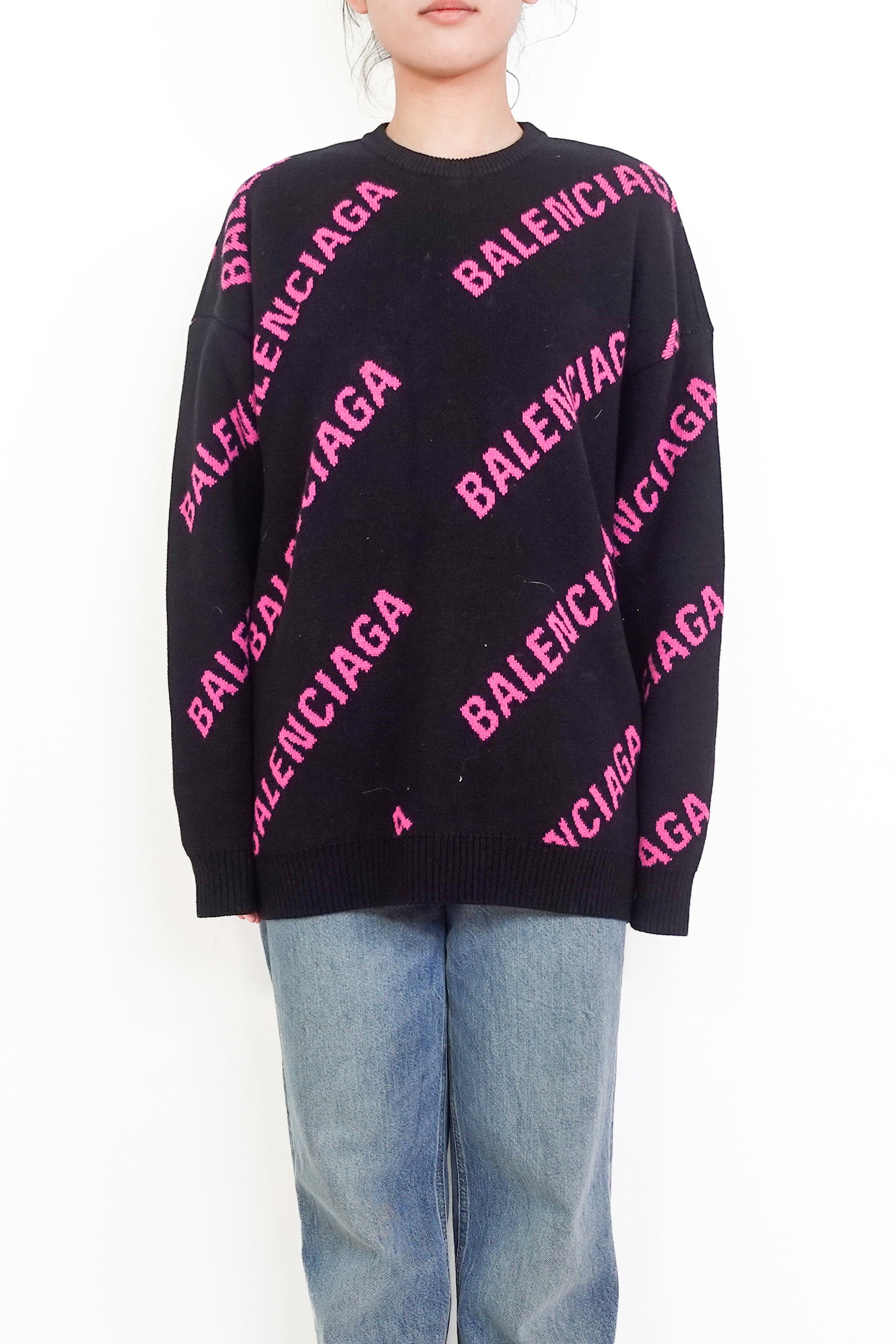 Black and pink Jumper RRP £1000