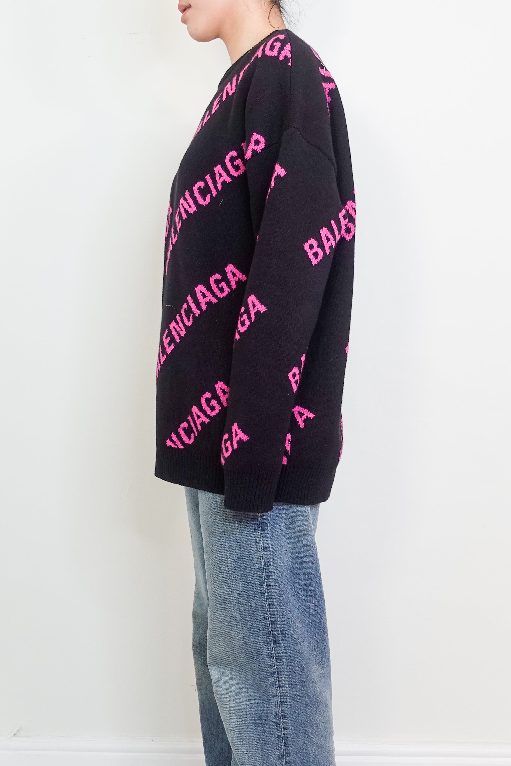 Black and pink Jumper RRP £1000