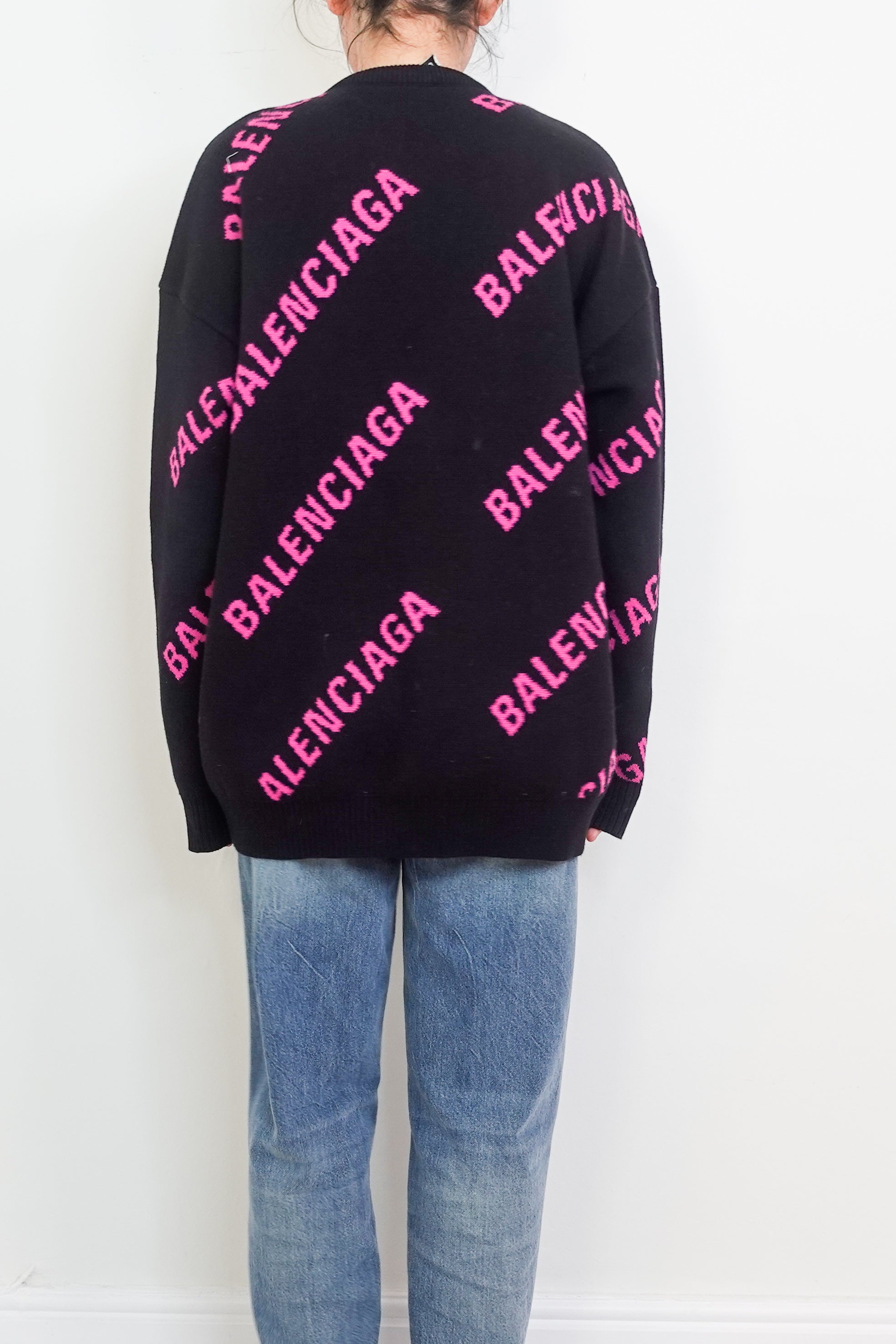 Black and pink Jumper RRP £1000