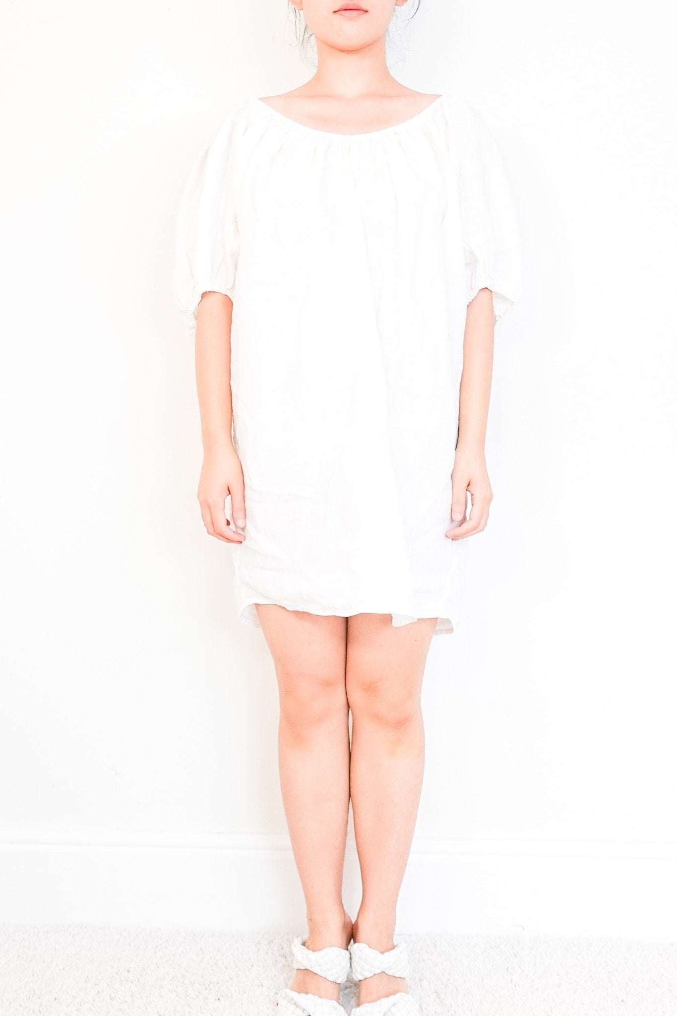 Mara Hoffman white open back dress RRP £250 | Authentic Preloved - Reloved Again