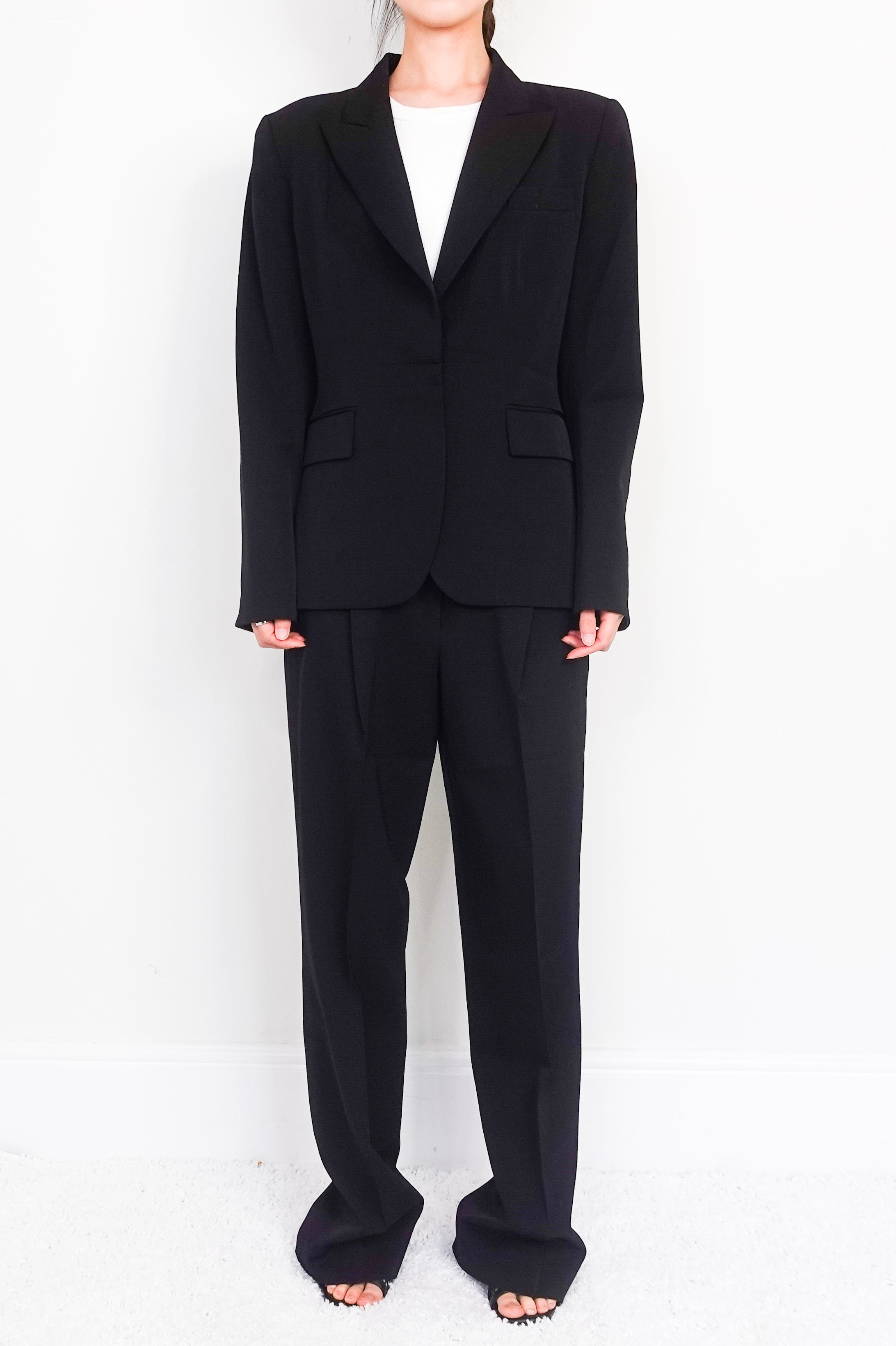 Black vintage dinner suit