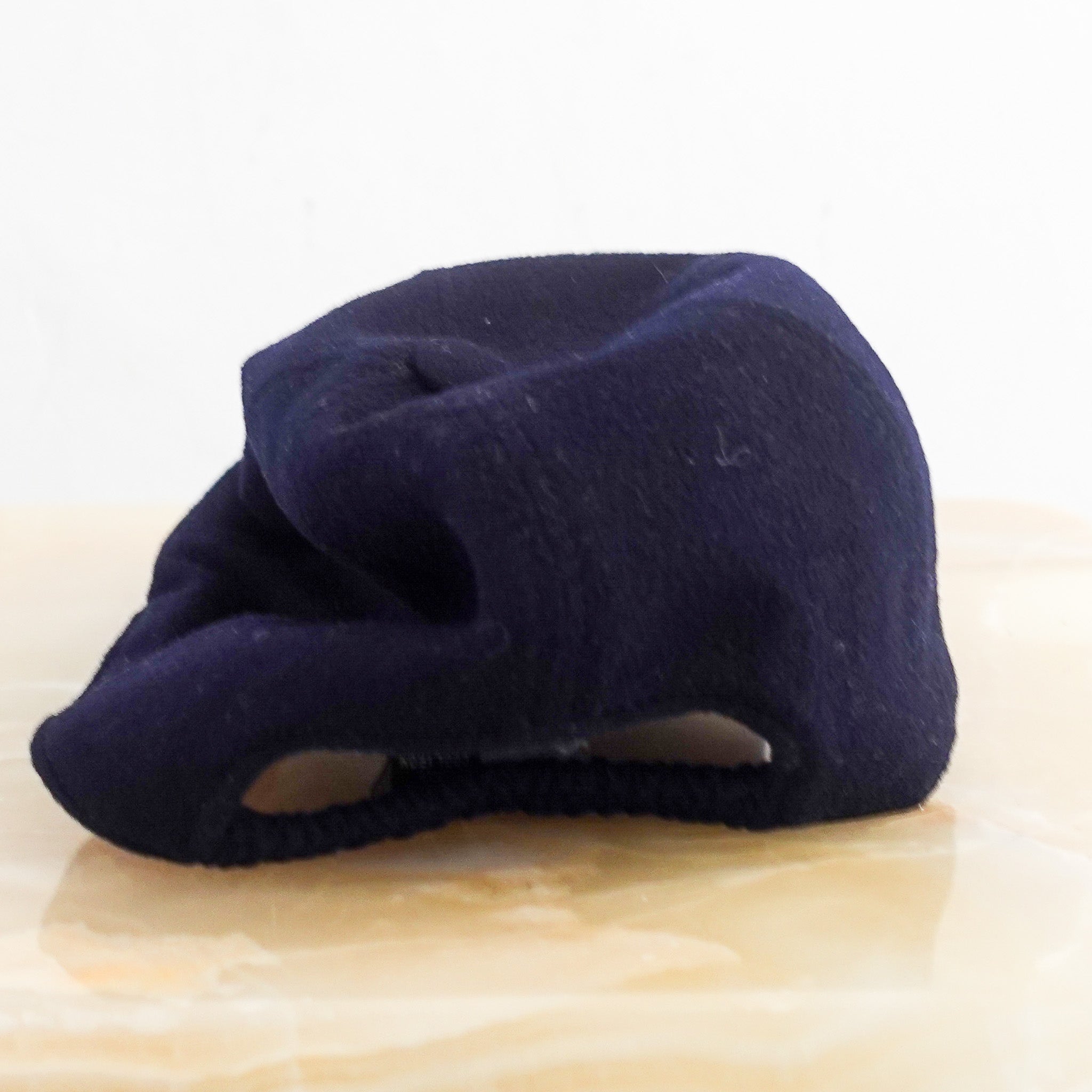 Cashmere navy cap RRP £350