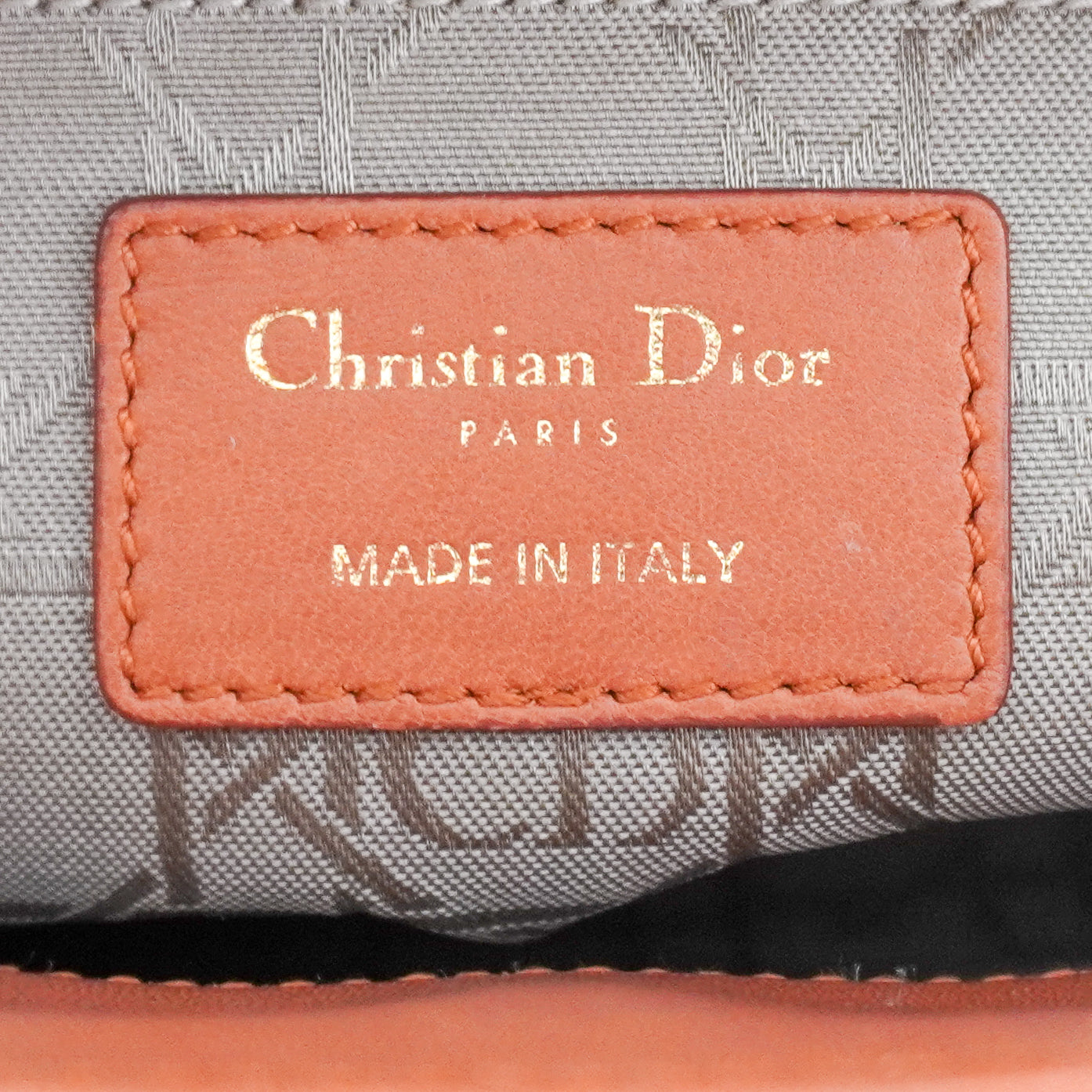 Dior Small Lady Dior Bag Tobacco Brown Cannage Lambskin (RRP £5200) | Authentic Preloved
