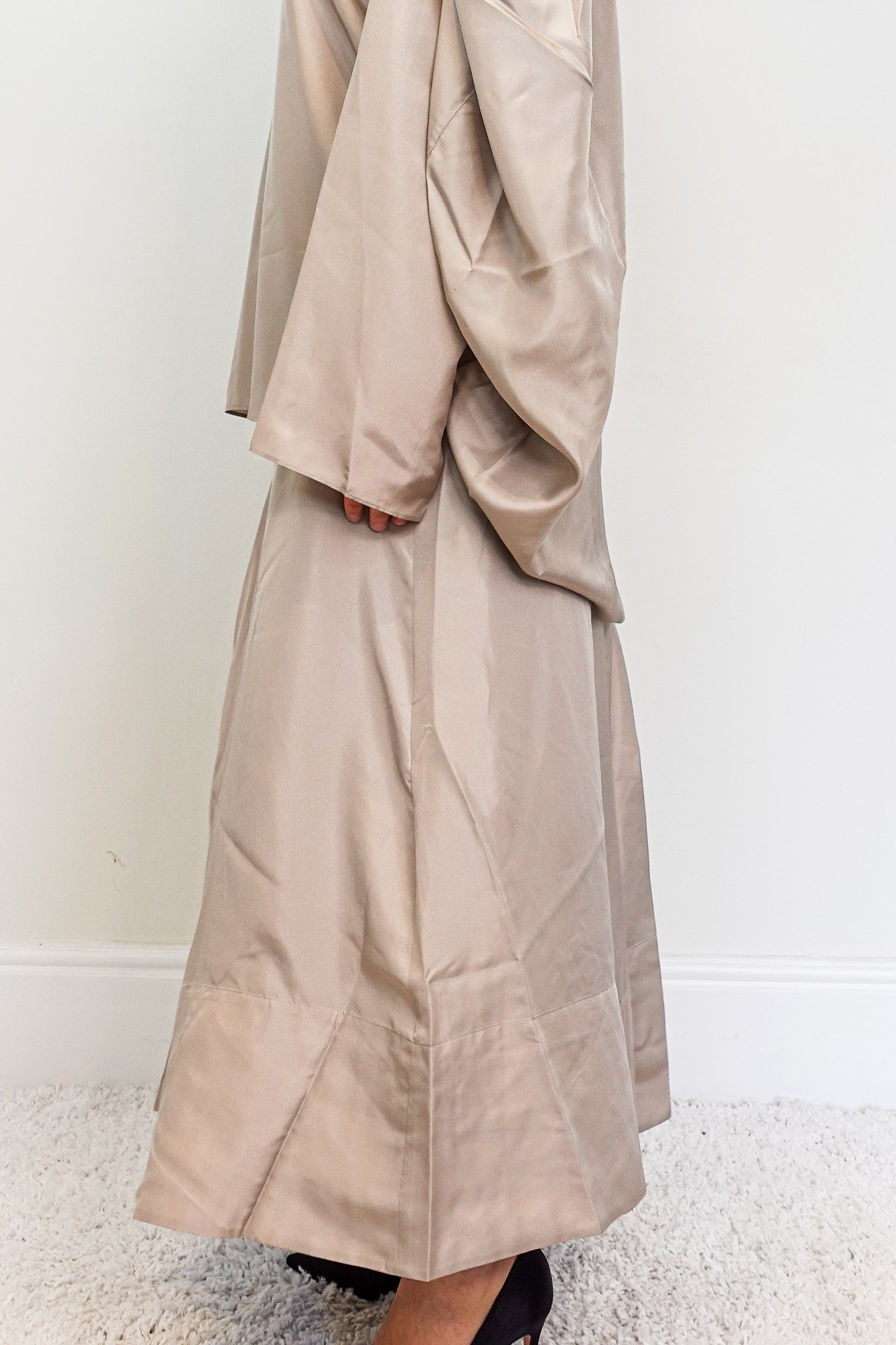 NEW Silk Habutai Circular Seamed Skirt RRP £551