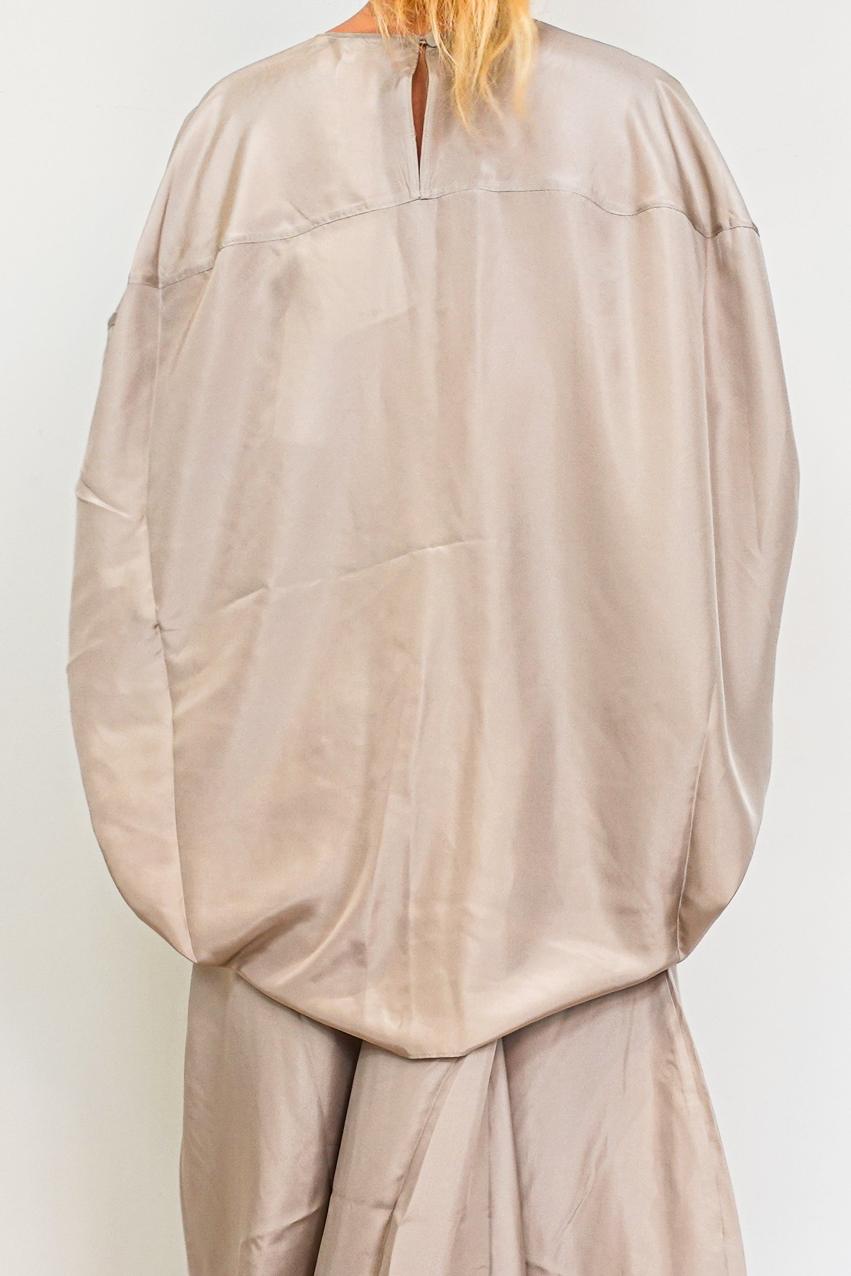 NEW Silk Habutai Circular Silk Coccoon Top RRP £551