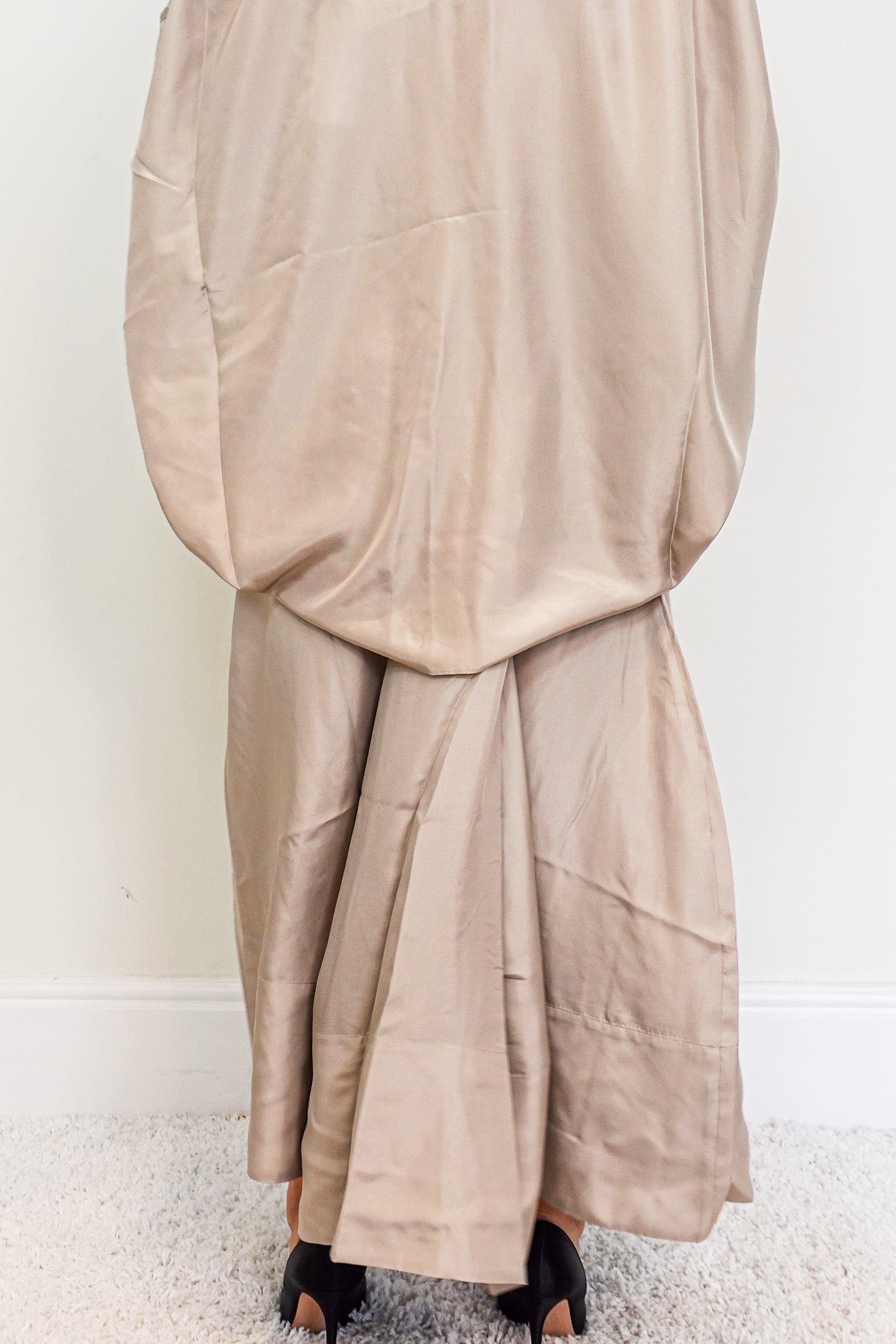 NEW Silk Habutai Circular Seamed Skirt RRP £551