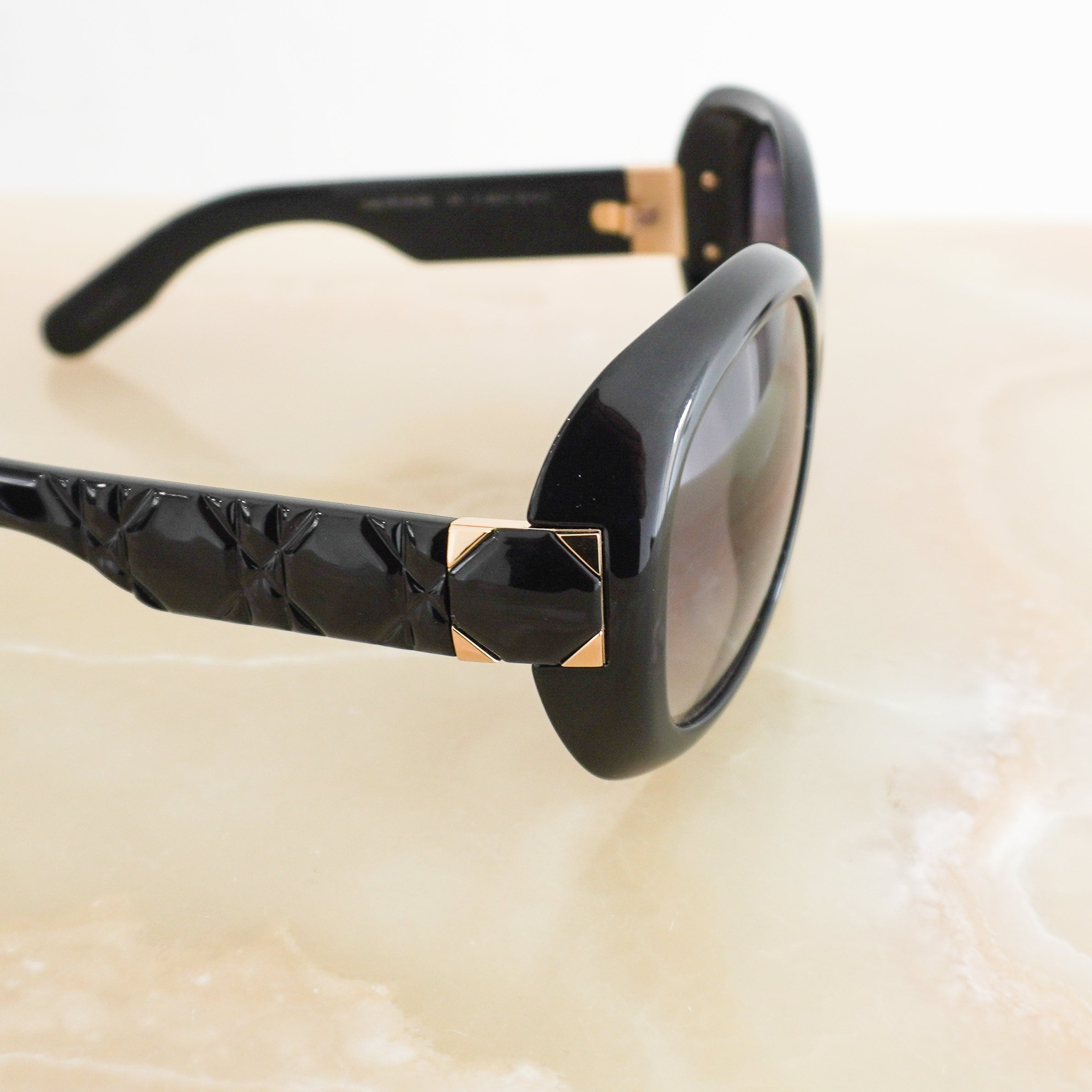 Christian Dior Lady 95.22 R2I Black Cannage Sunglasses (RRP £460) | Authentic Preloved FINAL SALE