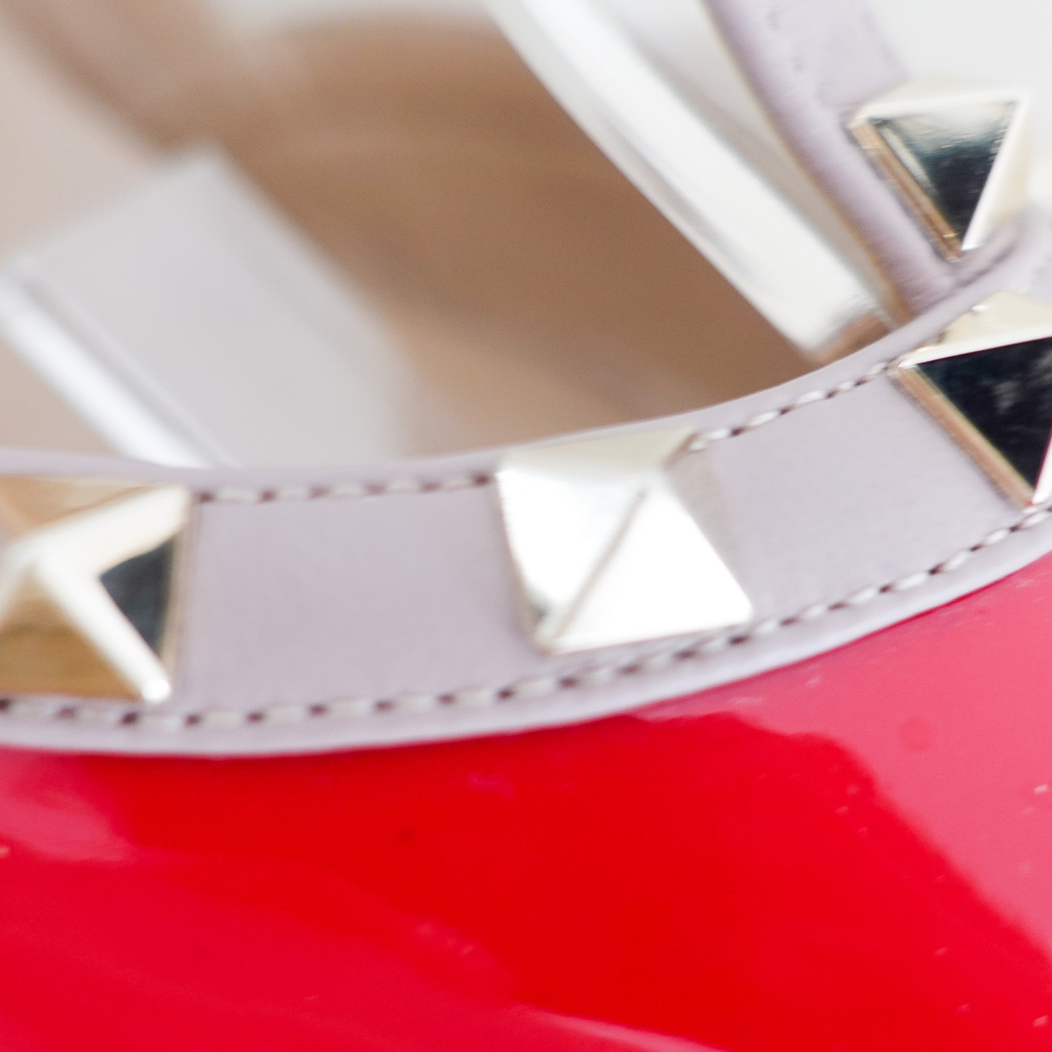 Valentino Rockstud Red Patent Heels RRP £750 | Authentic Preloved - Reloved Again