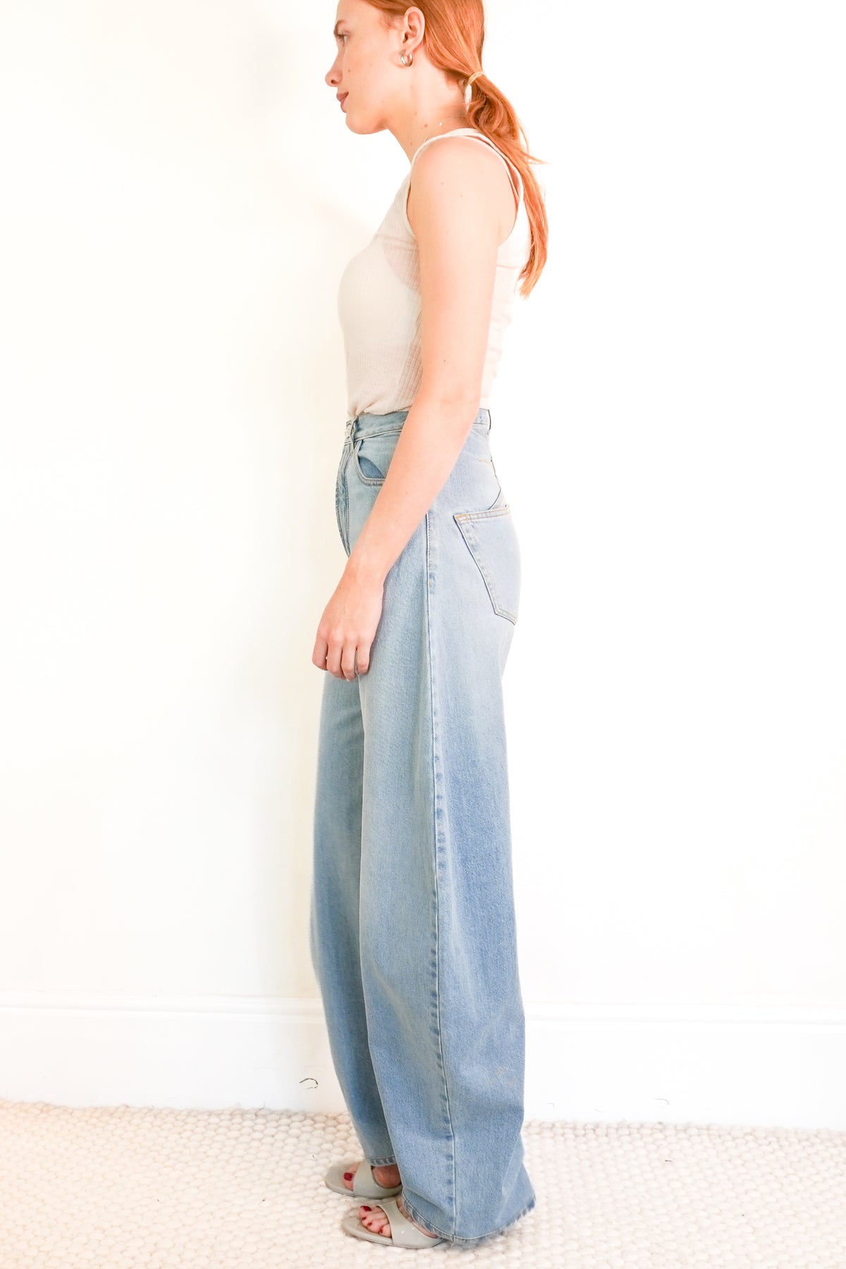 Alaia High-Rise Barrel Jeans (RRP £1300) | Authentic Preloved