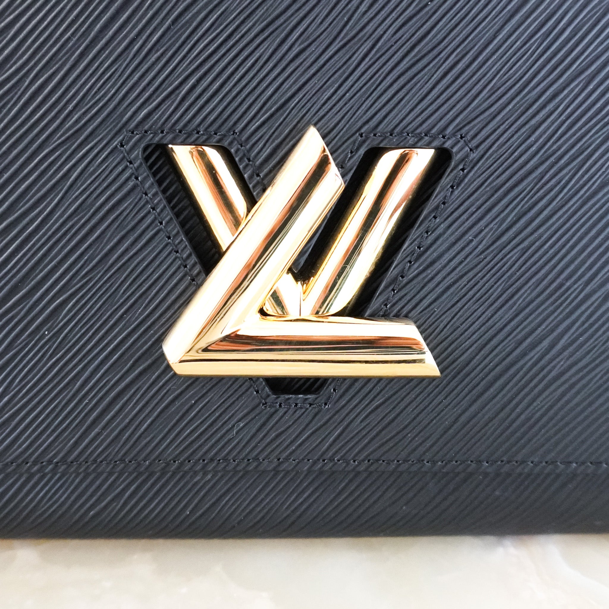 Louis Vuitton Twist MM Bag in Black RRP £3450 | Authentic Preloved - Reloved Again