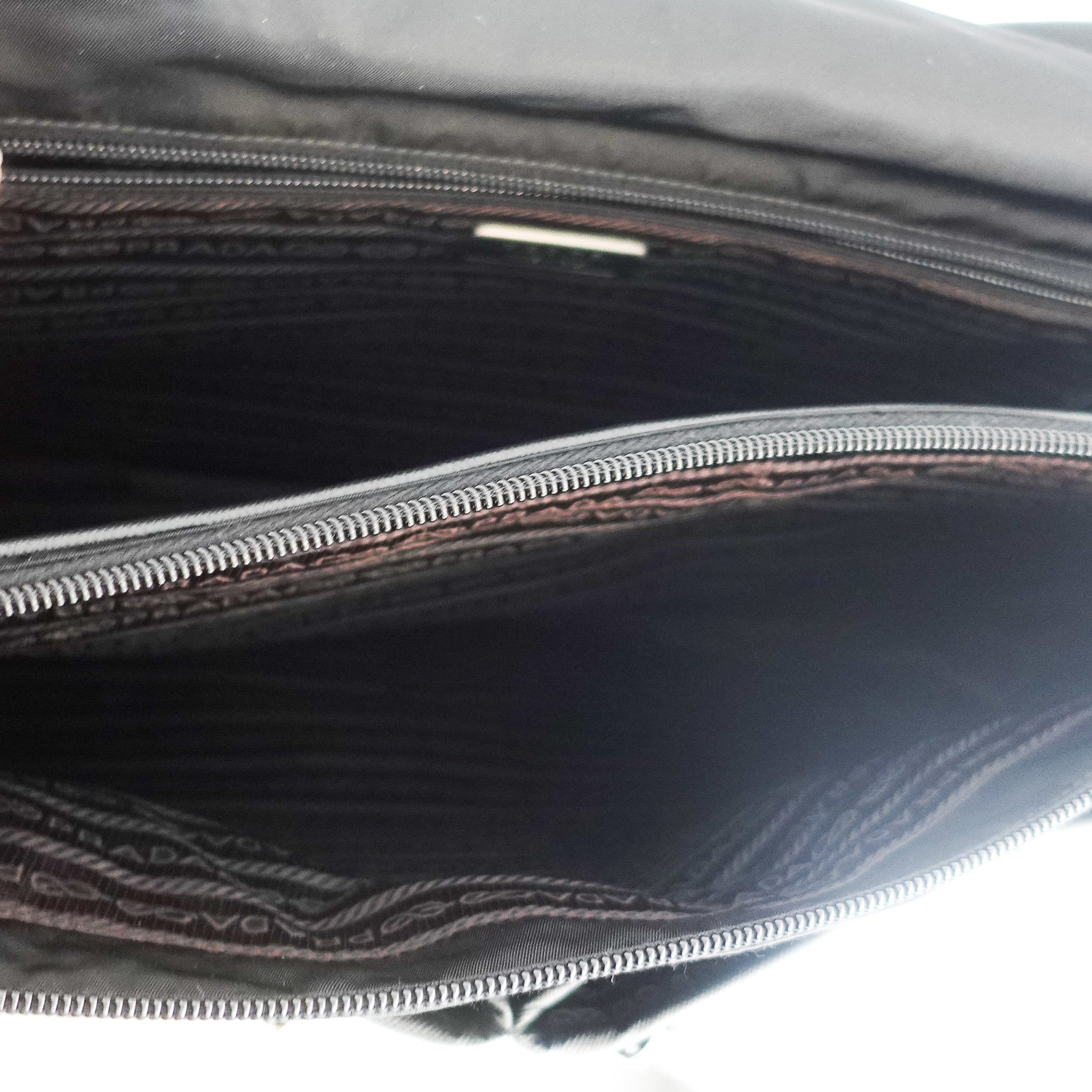 NEW Prada Nylon black Messenger Bag RRP £1700 | Authentic Preloved - Reloved Again