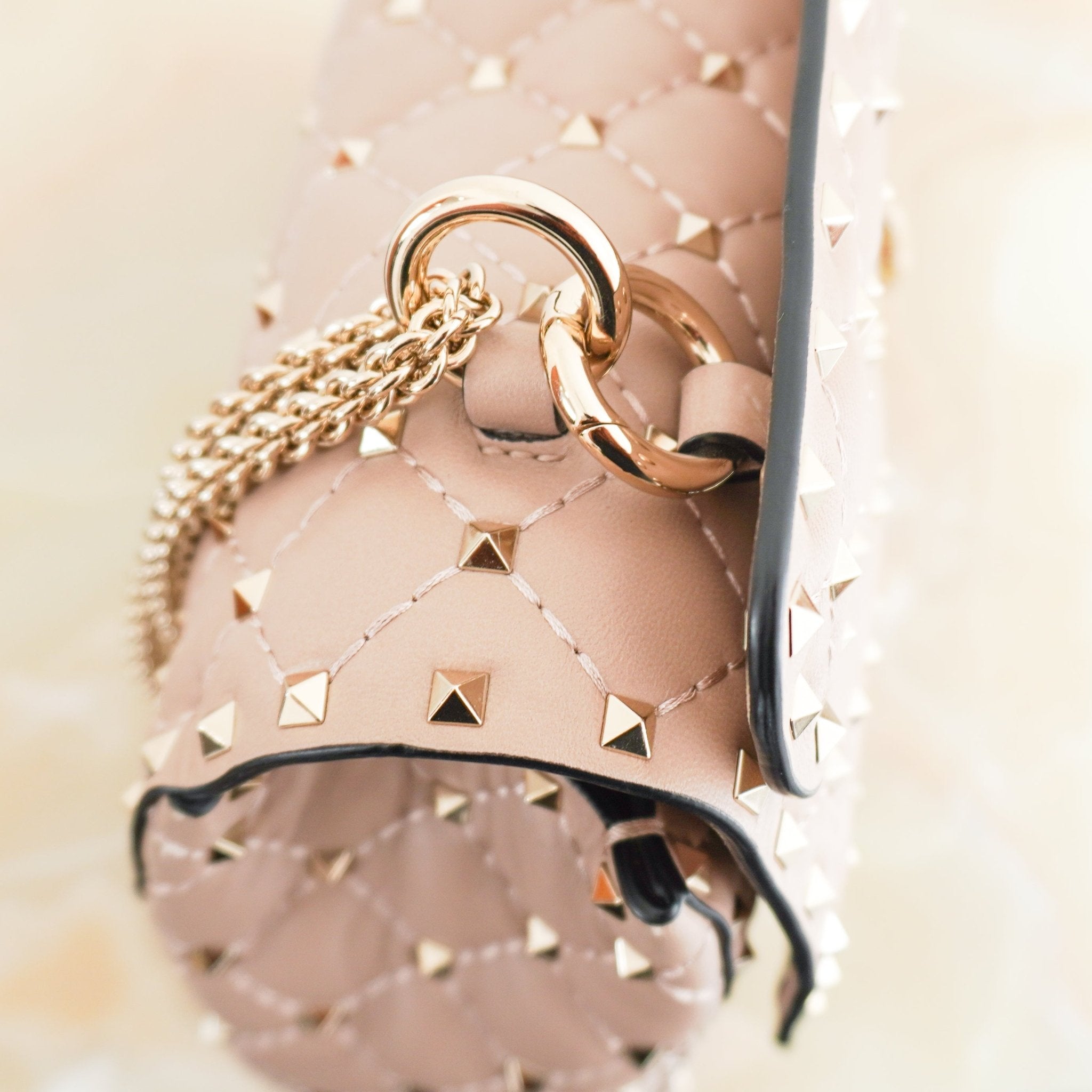 Valentino Large Nappa Rockstud Spike Bag RRP £2800 | Authentic Preloved - Reloved Again
