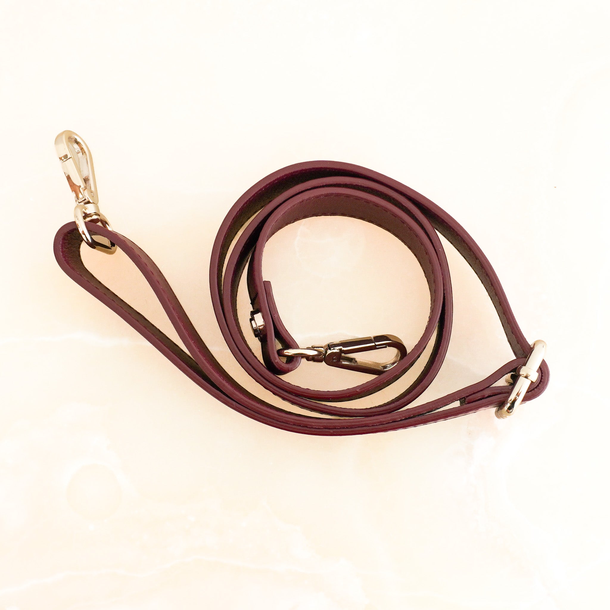 Sandro Adel Burgundy Leather Bag (RRP £350) | Authentic Preloved
