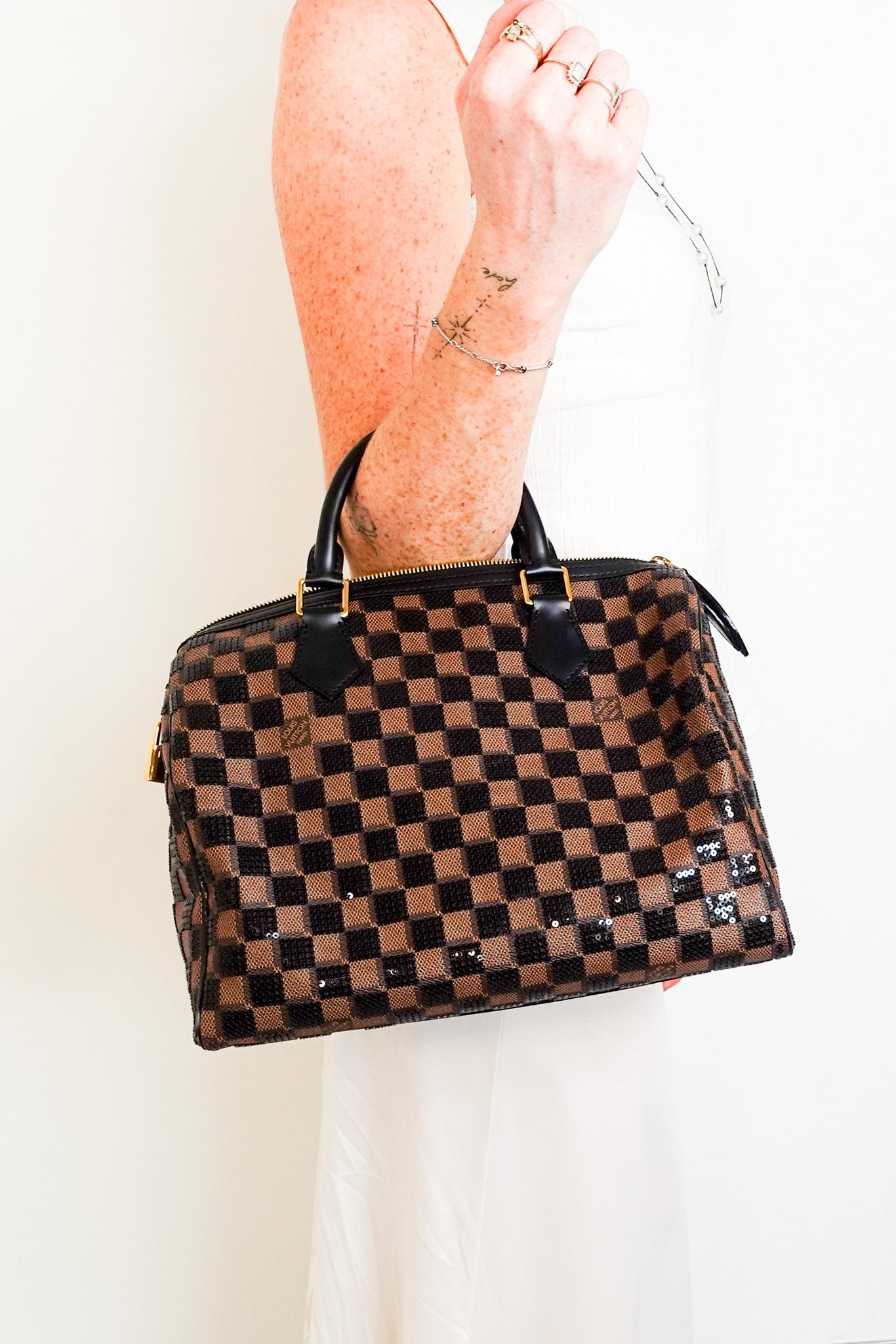 Speedy 30 Damier Paillettes  Limited Edited RRP £3.7k