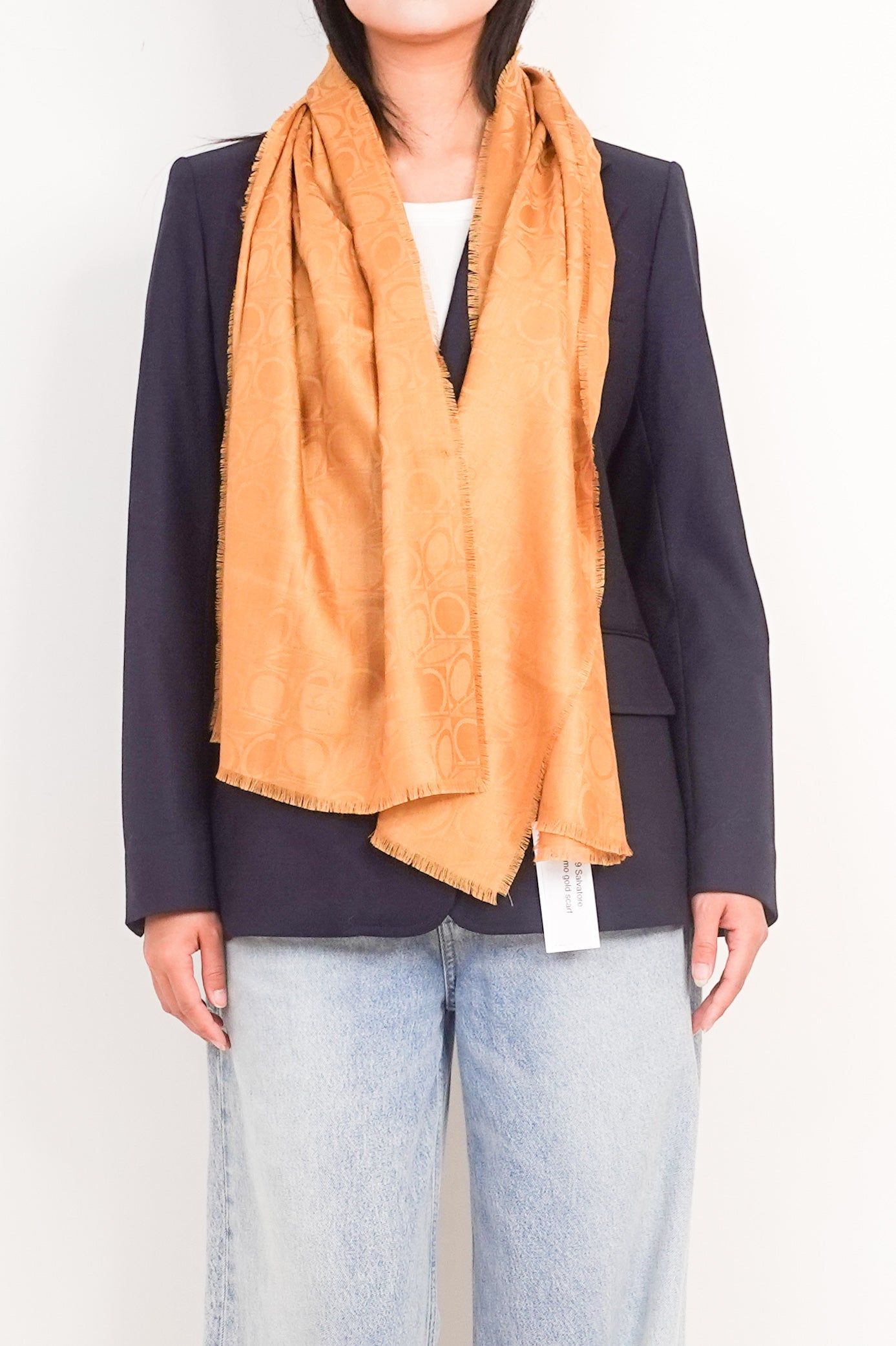 Gold scarf RRP £125