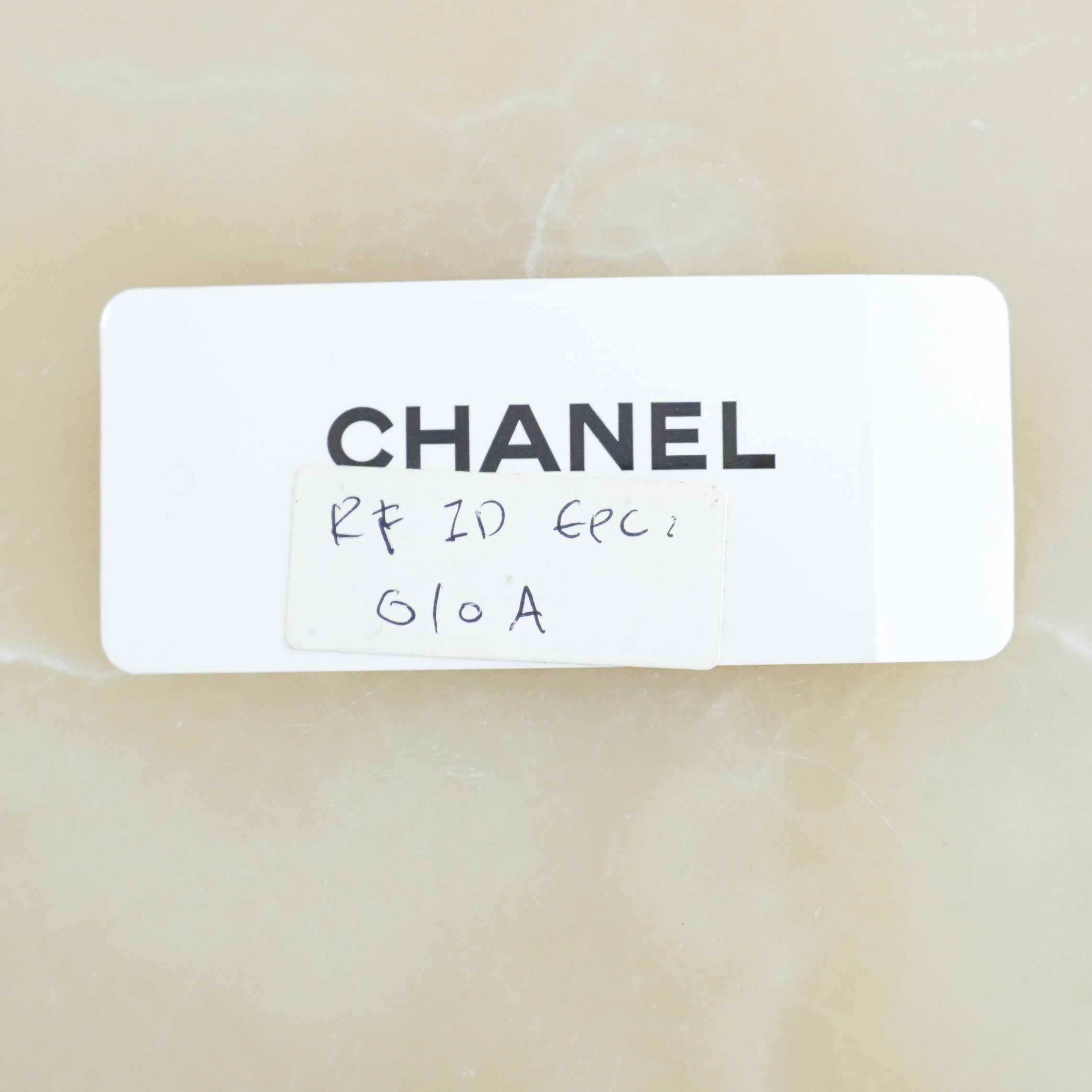 Chanel Caviar Quilted Small Vertical Vanity Case with Chain in Beige Clair RRP (£1630) | Authentic Preloved